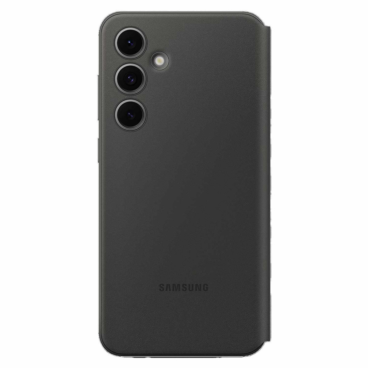 Samsung Smart View Wallet Case Black for Galaxy S24 FE