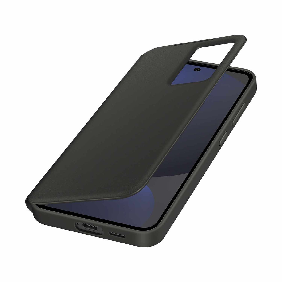 Samsung Smart View Wallet Case Black for Galaxy S24 FE
