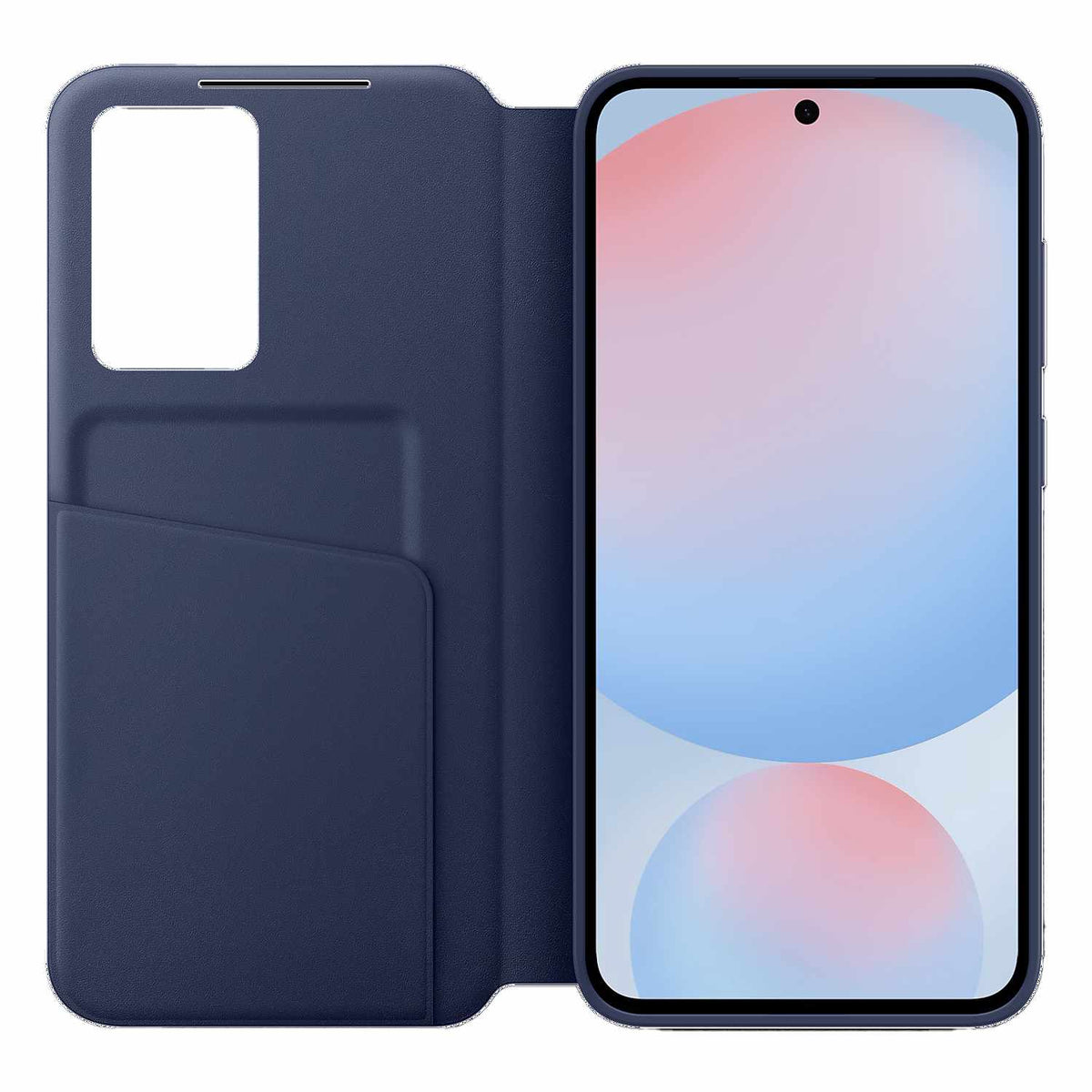 Samsung Smart View Wallet Case Blue for Galaxy S24 FE