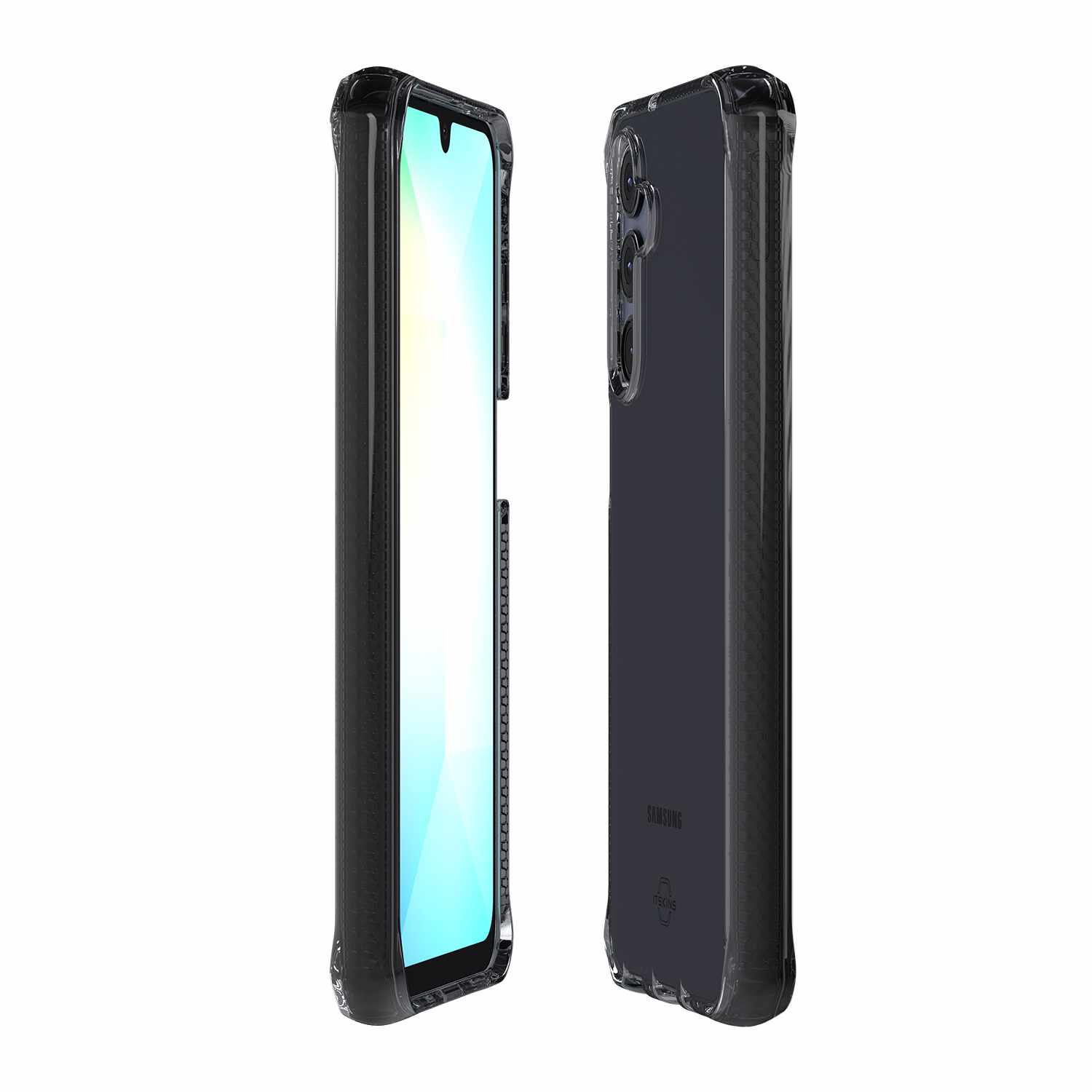 ITSKINS Spectrum_R Clear Case Smoke for Galaxy A16