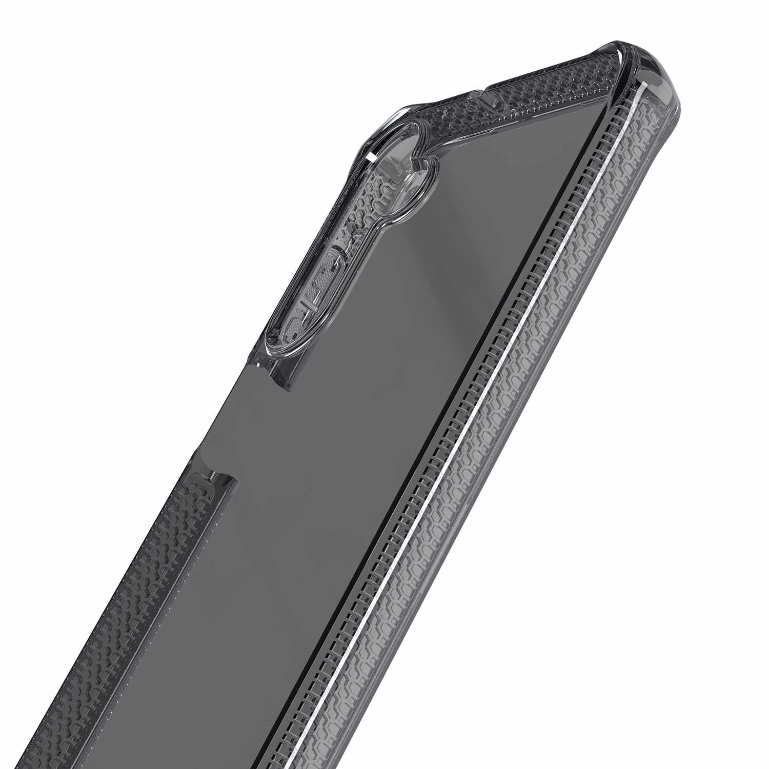 ITSKINS Spectrum_R Clear Case Smoke for Galaxy A16