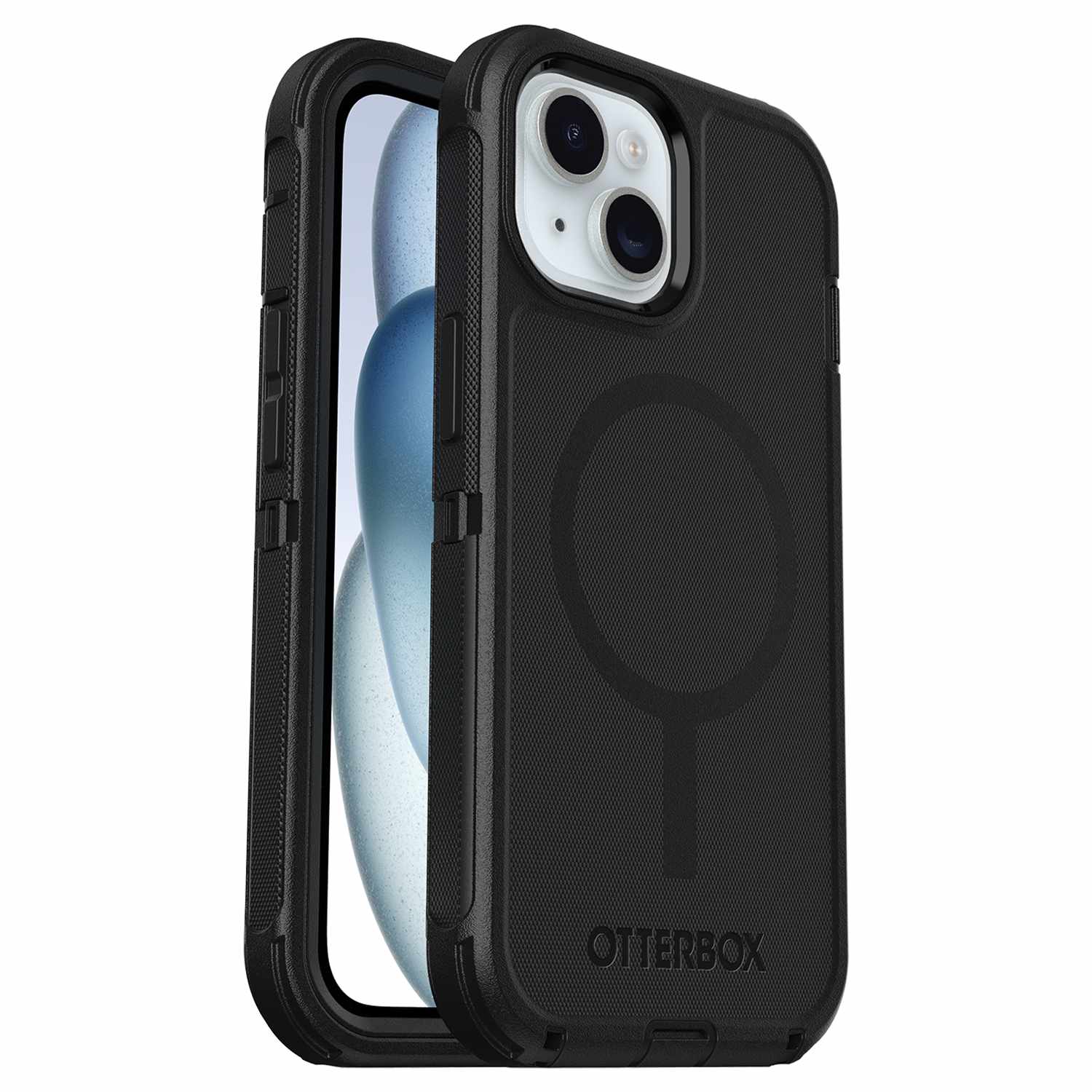 OtterBox Defender Pro MagSafe Case Black for iPhone 13, iPhone 14, iPhone 15, iPhone 16e, iPhone 17e