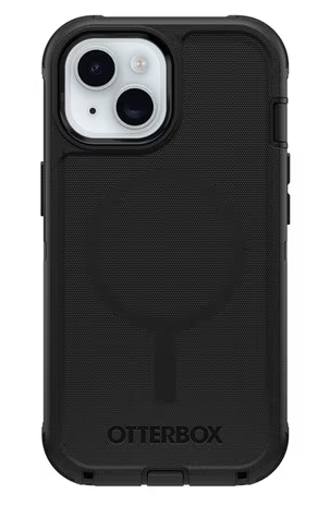 OtterBox - Defender Pro MagSafe Case for iPhone 16e/15/14/13 (Black)