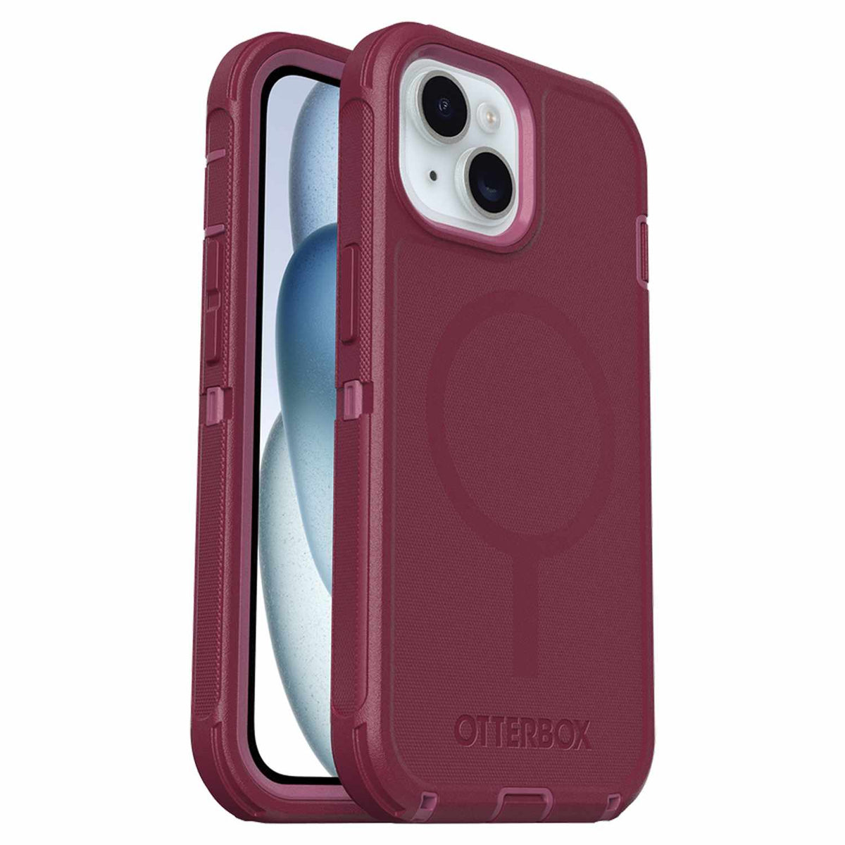 OtterBox Defender Pro MagSafe Case Foxberry for iPhone 13, iPhone 14, iPhone 15, iPhone 16e