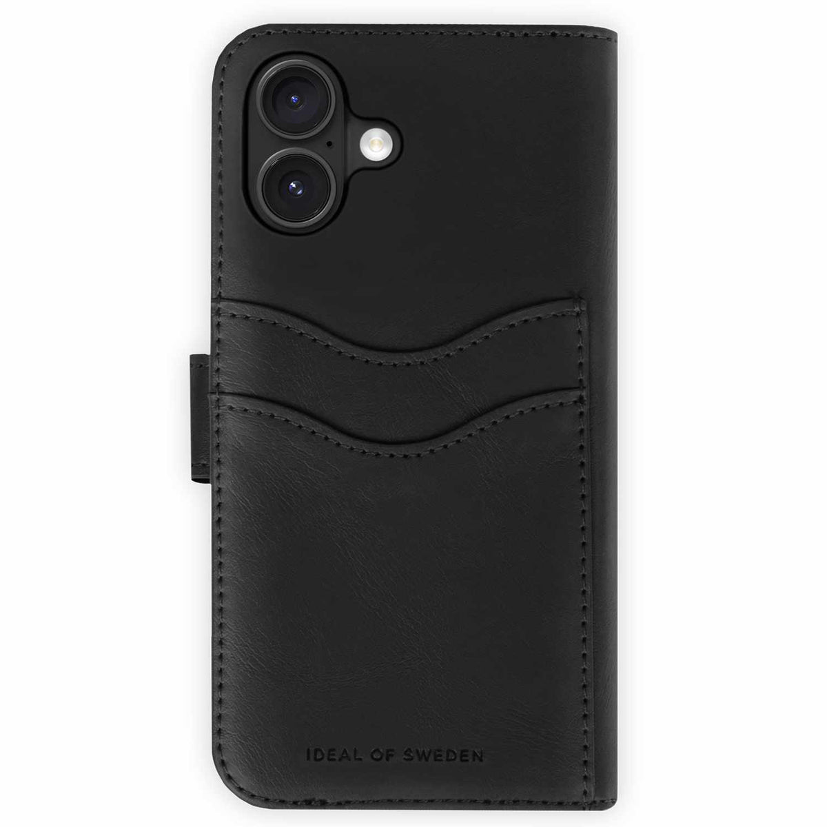 Ideal of Sweden IDMWPMSI246701 Magnet+ Wallet MagSafe Case iPhone 16 Plus Black for iPhone 16 Plus