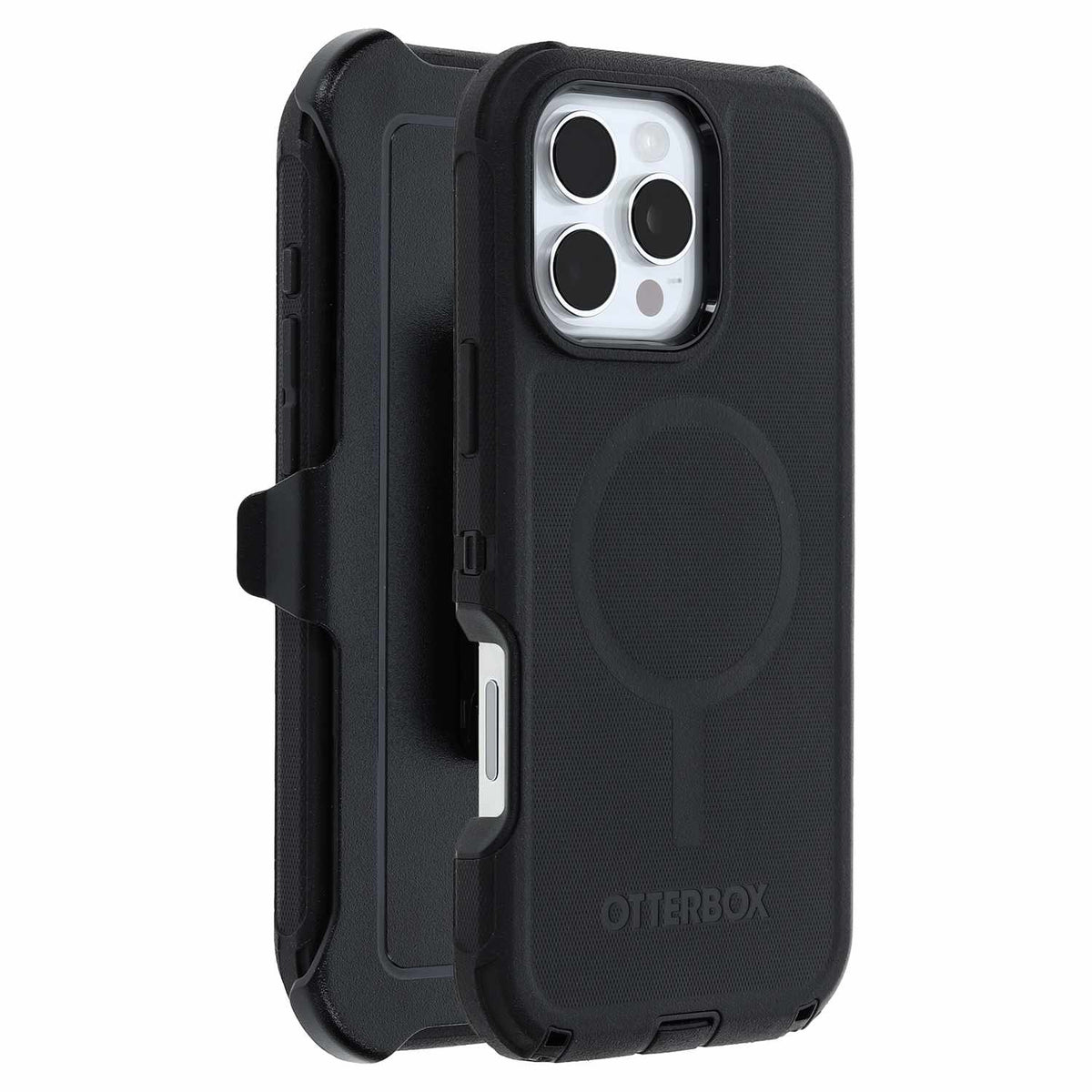OtterBox Defender MagSafe Case Bulk Packaging Black for iPhone 16 Pro Max
