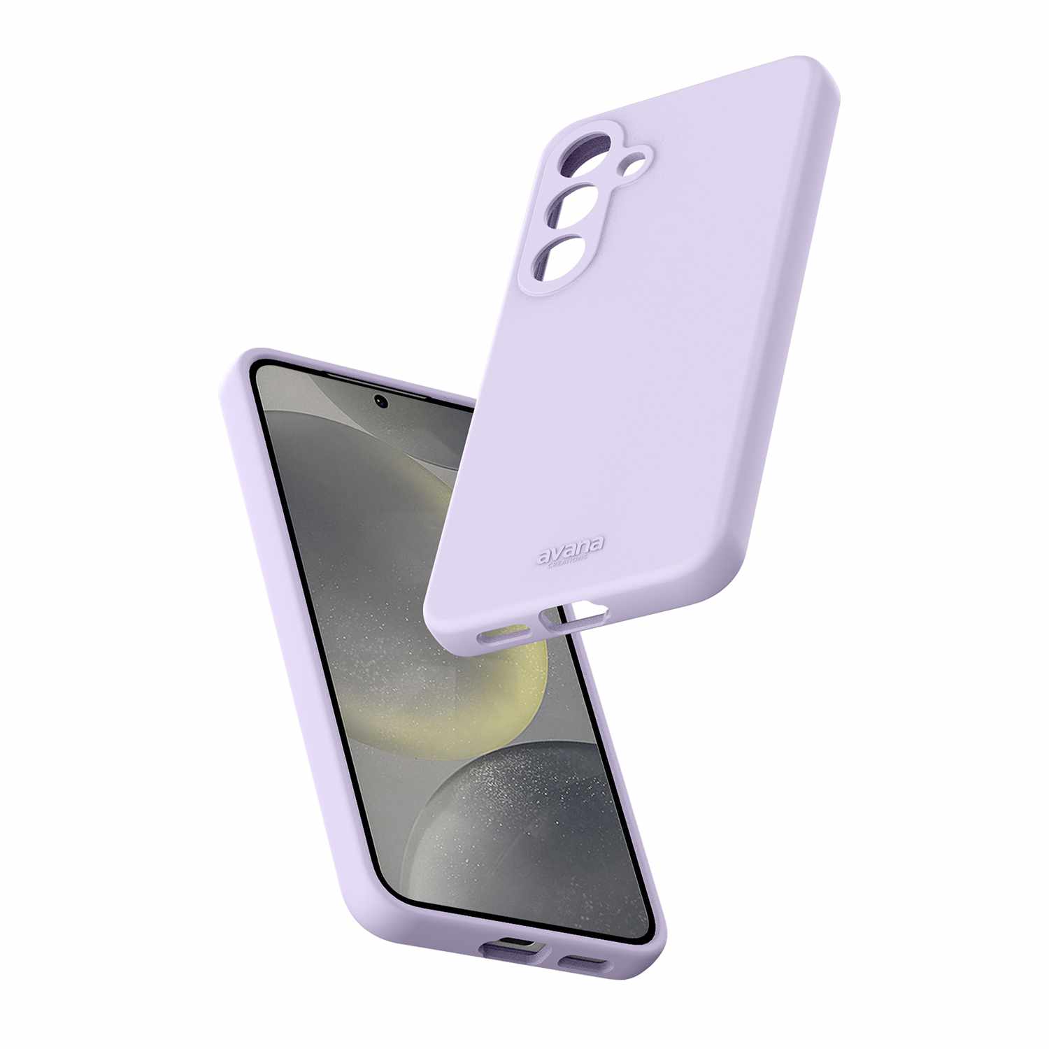 Avana Velvet Case with Magnets Lavender Purple for Galaxy S25