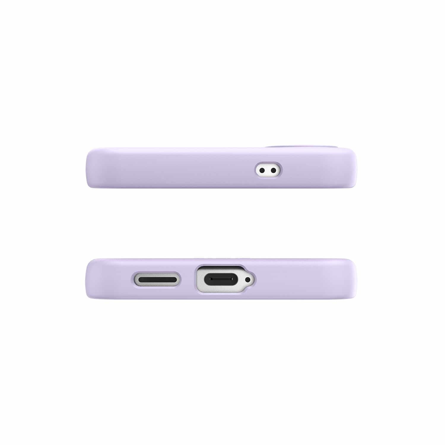 Avana Velvet Case with Magnets Lavender Purple for Galaxy S25