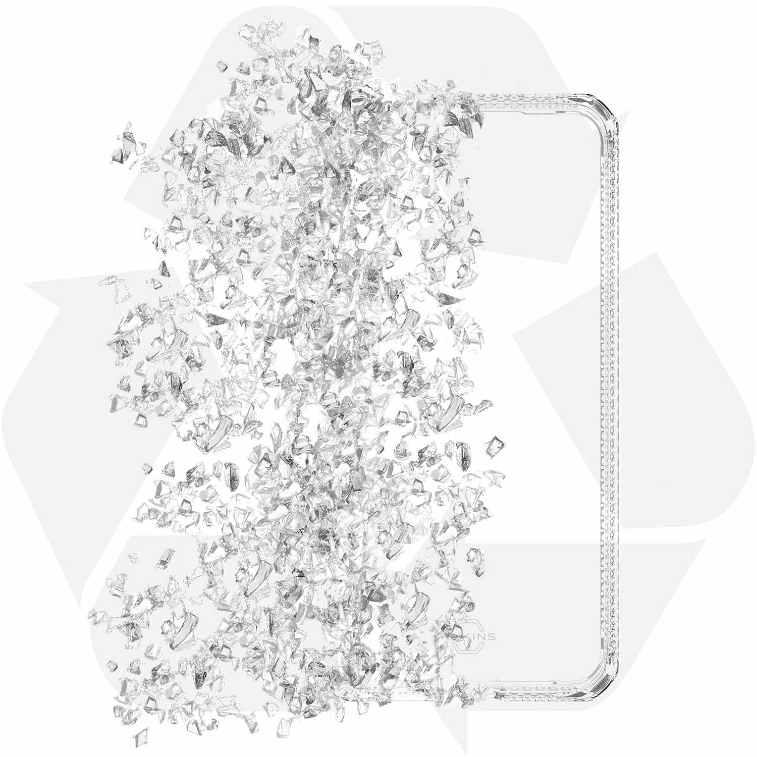 ITSKINS Spectrum_R Clear Case for Galaxy S25