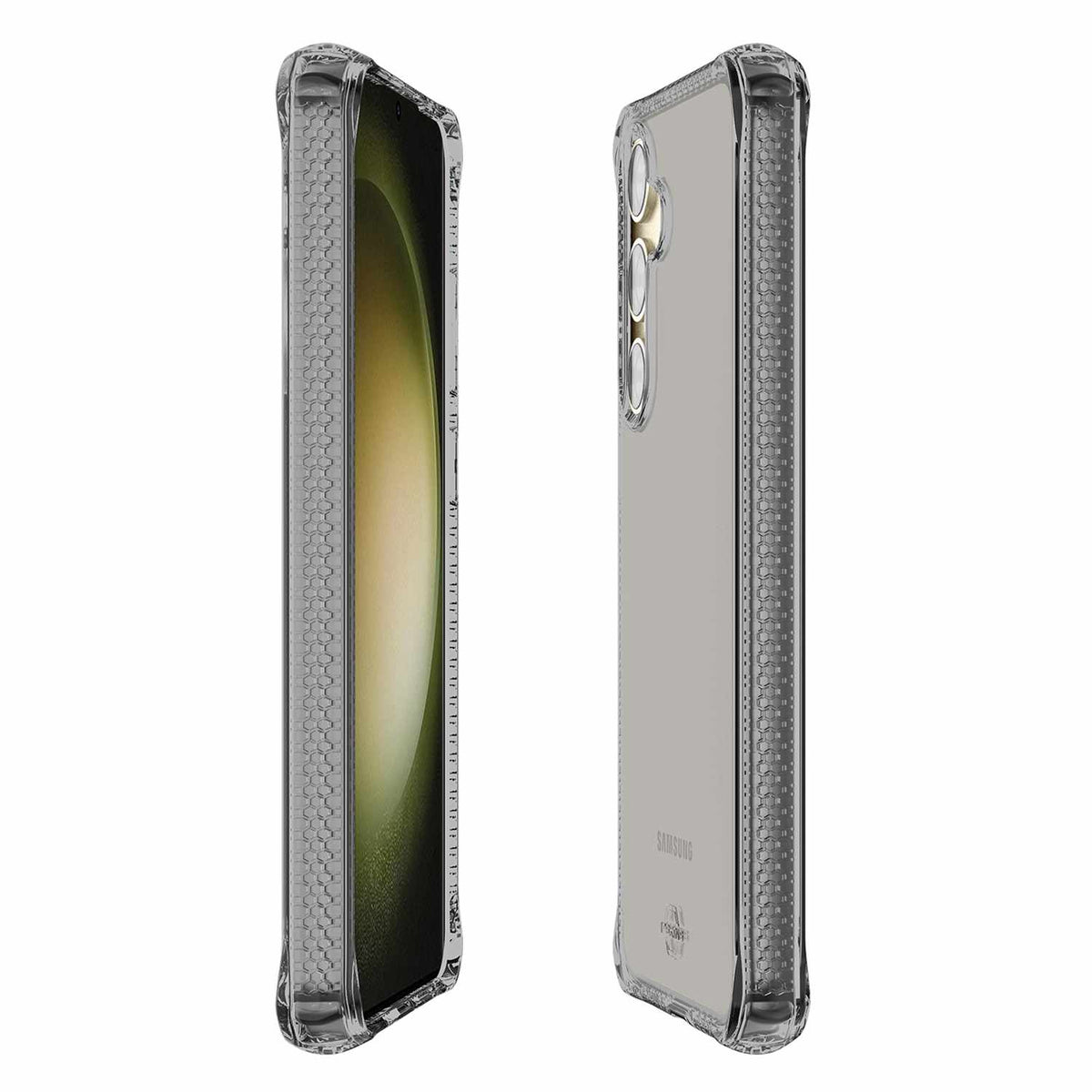 ITSKINS Spectrum_R Clear Case Smoke for Galaxy S25