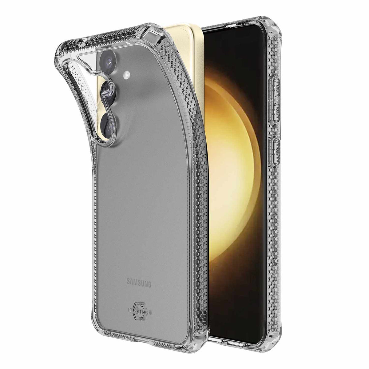 ITSKINS Spectrum_R Clear Case Smoke for Galaxy S25