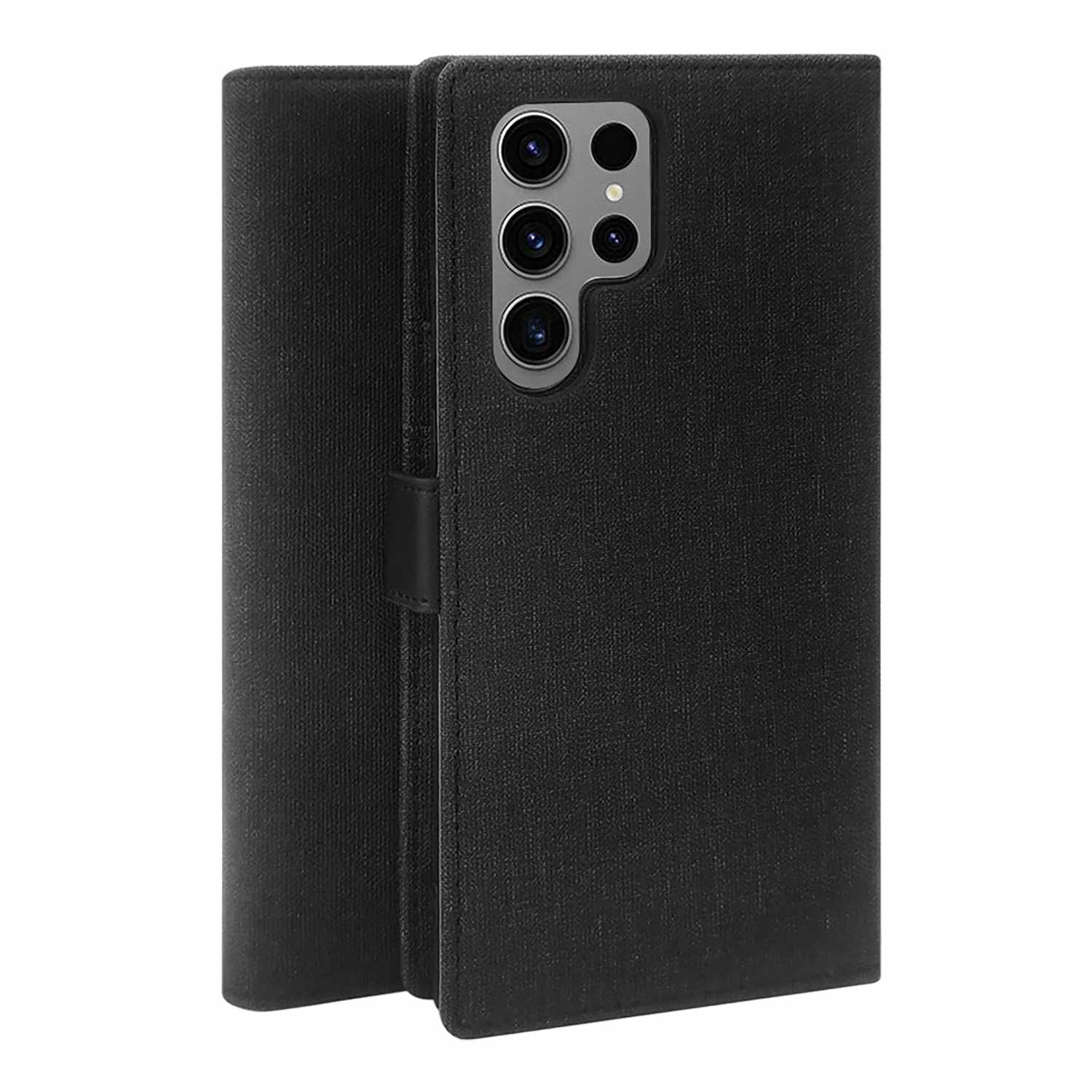 Blu Element Folio 2-in-1 Case Black for Galaxy S25 Ultra