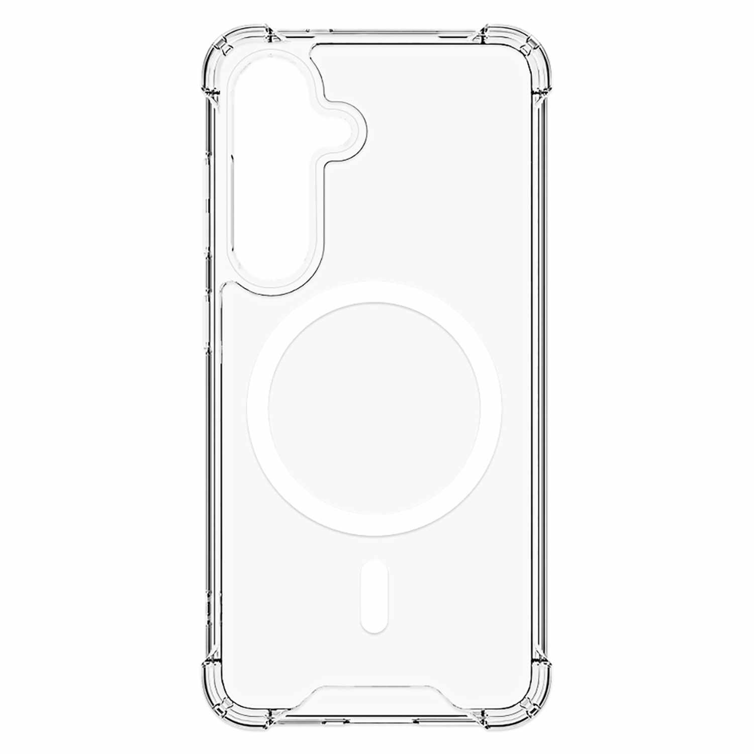 Blu Element DropZone Rugged w/Magnets Case Clear for Samsung Galaxy S25+/Galaxy S24+