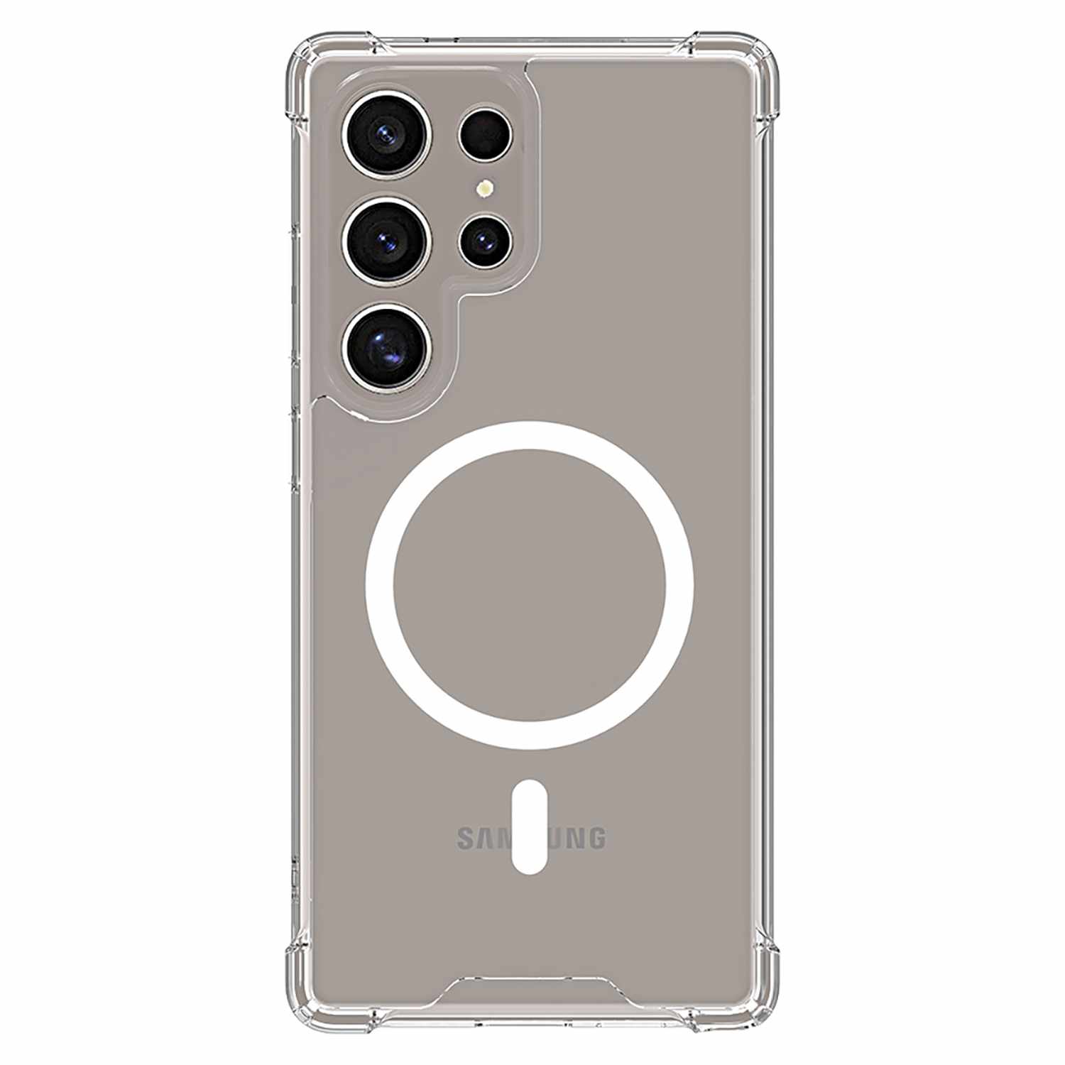 Blu Element DropZone Rugged with Magnets Case Clear for Galaxy S25 Ultra