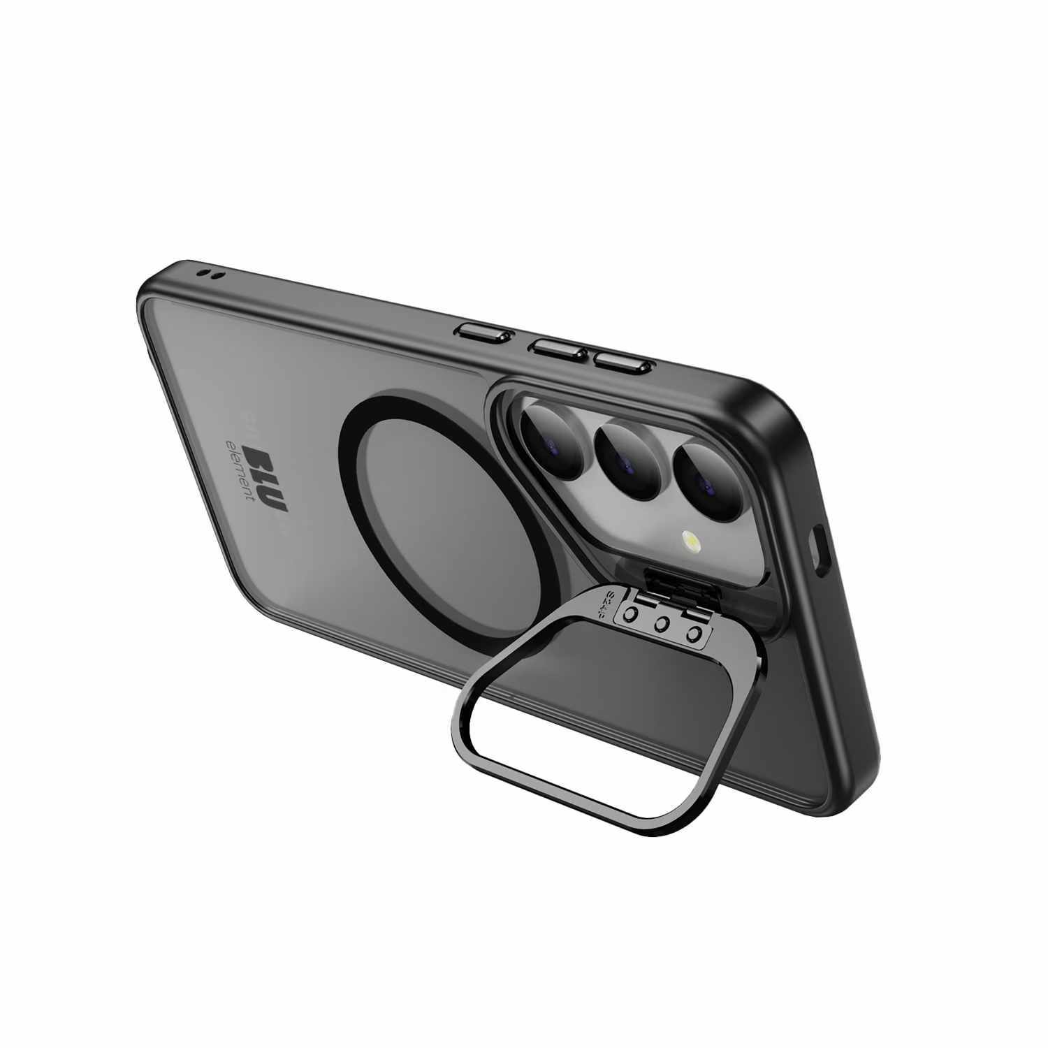 Blu Element Chromatic Kick w/Magnets Case Black for Samsung Galaxy S25/Galaxy S24