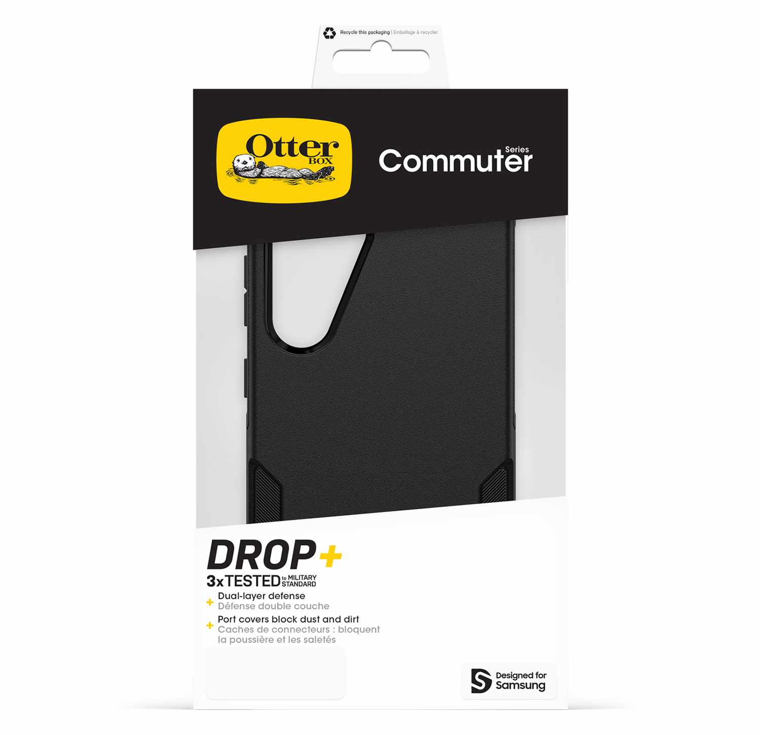 OtterBox Commuter Case Black for Galaxy S25