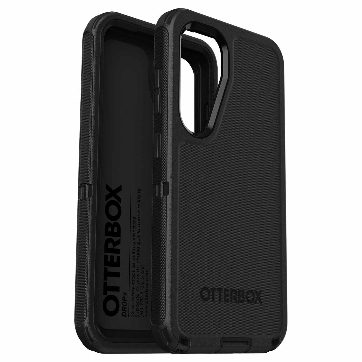 OtterBox Defender Pro Case Black for Samsung Galaxy S25+/Galaxy S24+