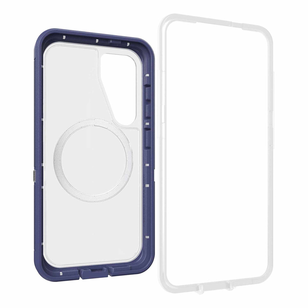 OtterBox Defender Pro XT Clear Case with Magnets Violet Thunder for Galaxy S25+