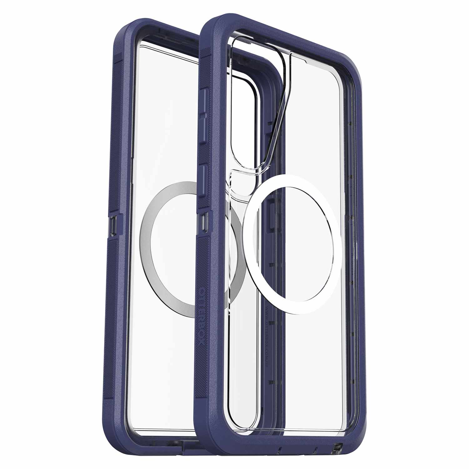 OtterBox Defender Pro XT Clear Case with Magnets Violet Thunder for Galaxy S25
