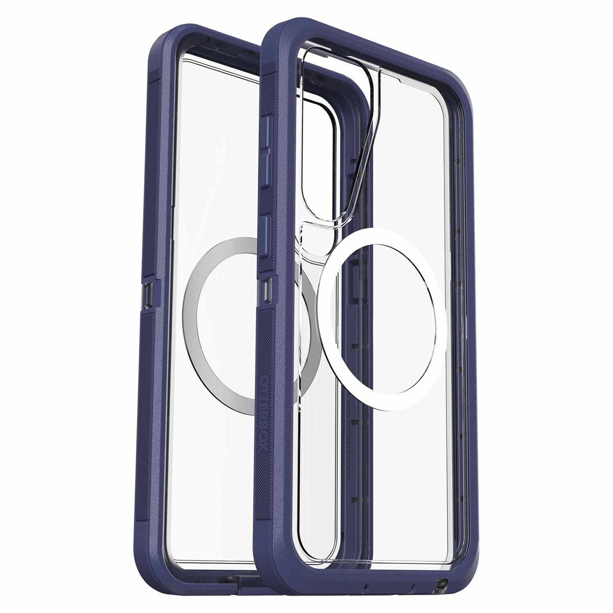 OtterBox Defender Pro XT Clear Case with Magnets Violet Thunder for Galaxy S25