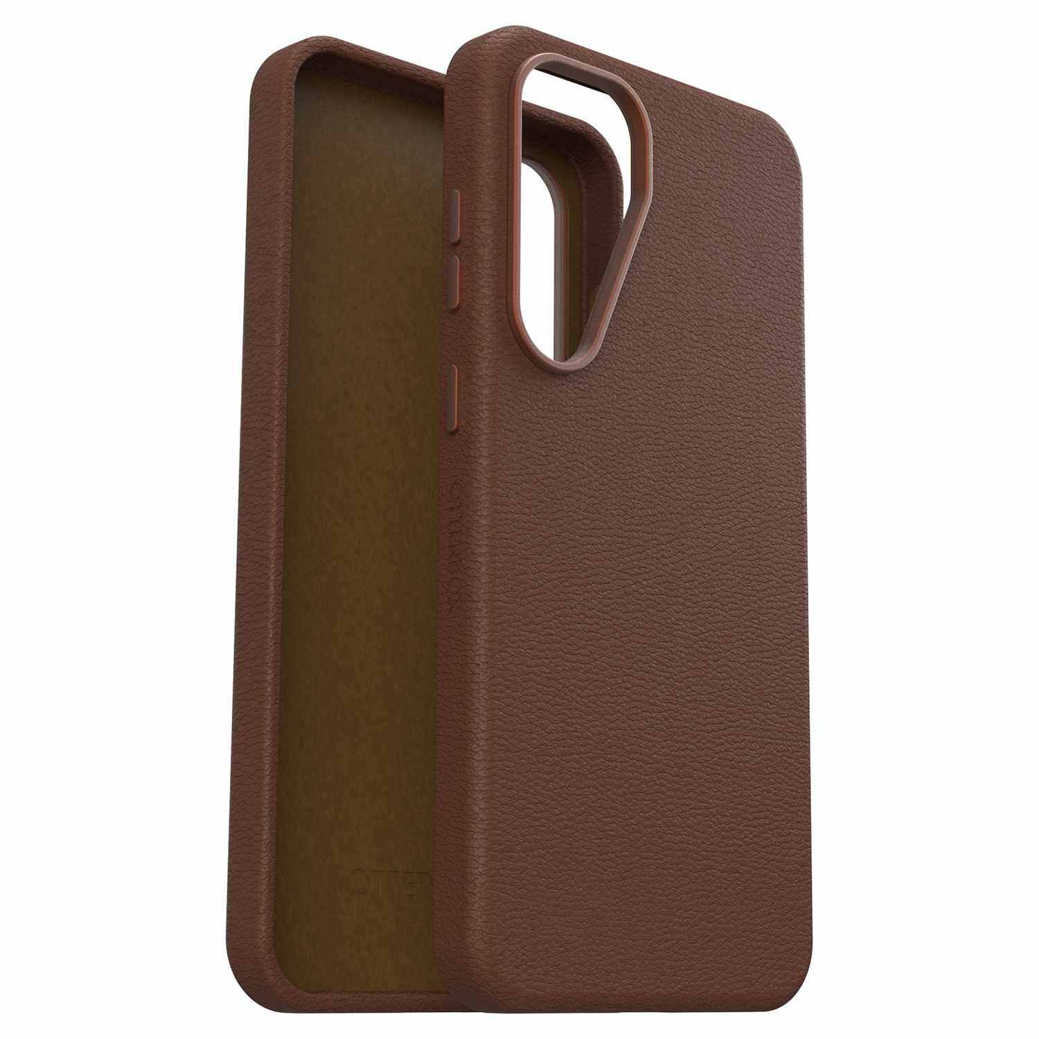 OtterBox Symmetry Cactus Leather Case Rich Adobe for Galaxy S25+