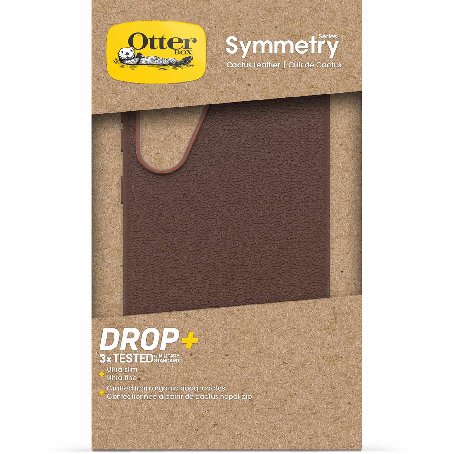 OtterBox Symmetry Cactus Leather Case Rich Adobe for Galaxy S25+