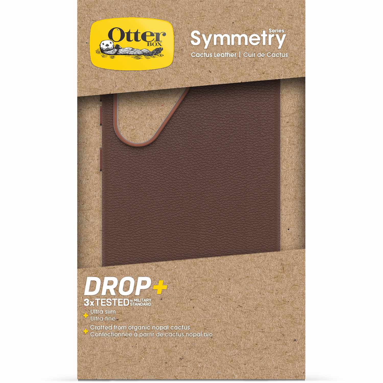 OtterBox Symmetry Cactus Leather Case Rich Adobe for Galaxy S25 Ultra