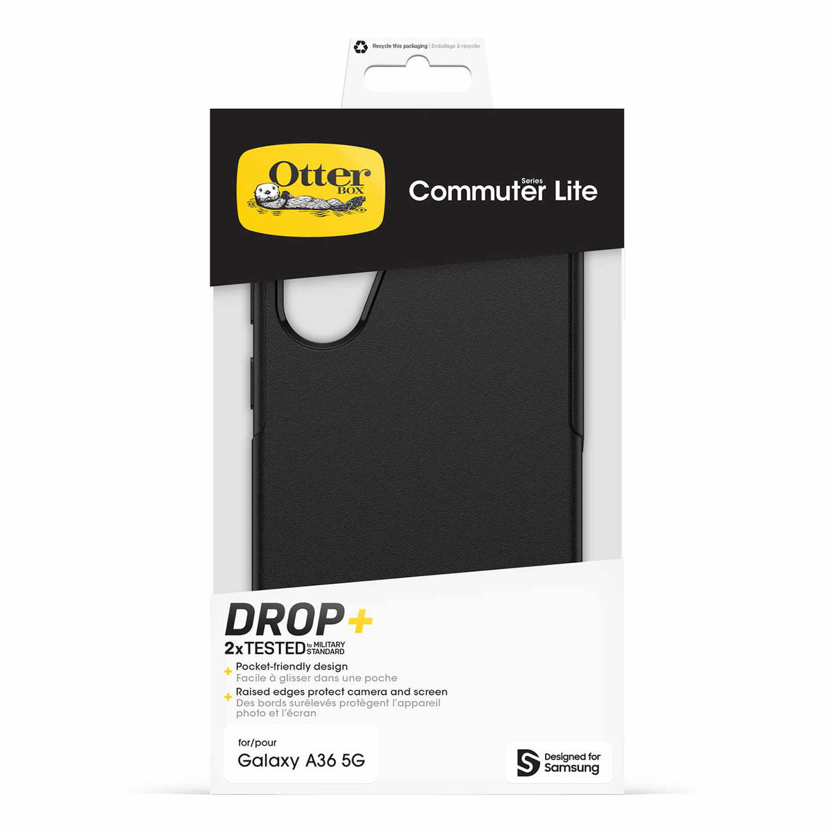 OtterBox Commuter Lite Case Black for Galaxy A36