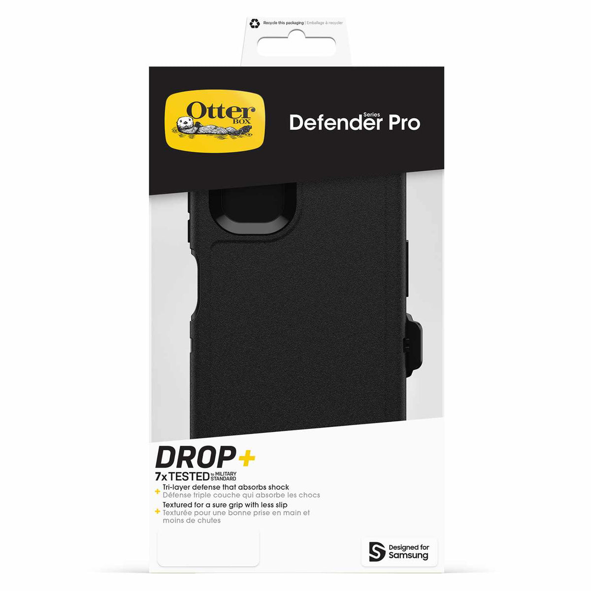 OtterBox Defender Pro Case Black for Galaxy XCover7 Pro