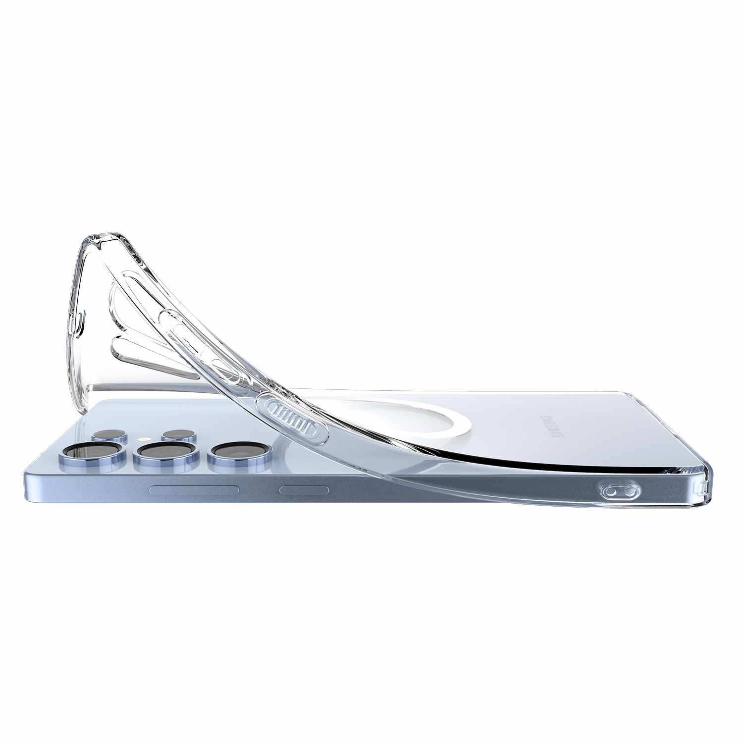 Spigen Crystal Flex Magfit Case Crystal Clear for Galaxy S25 Ultra