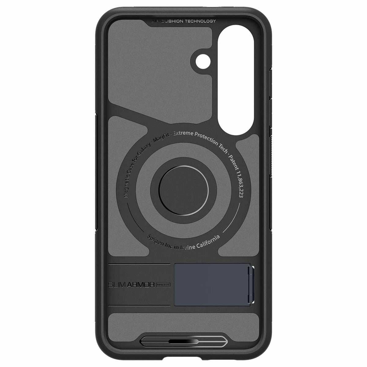 Spigen Slim Armor Magfit Case Metal Slate Grey for Galaxy S25+