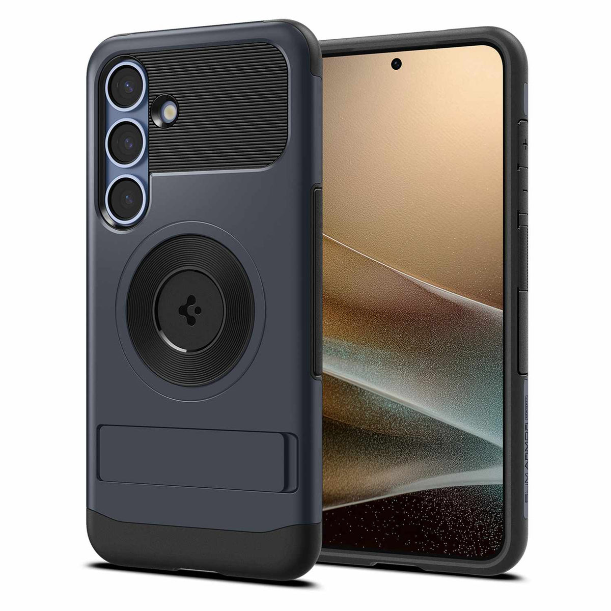 Spigen Slim Armor Magfit Case Metal Slate Grey for Galaxy S25+