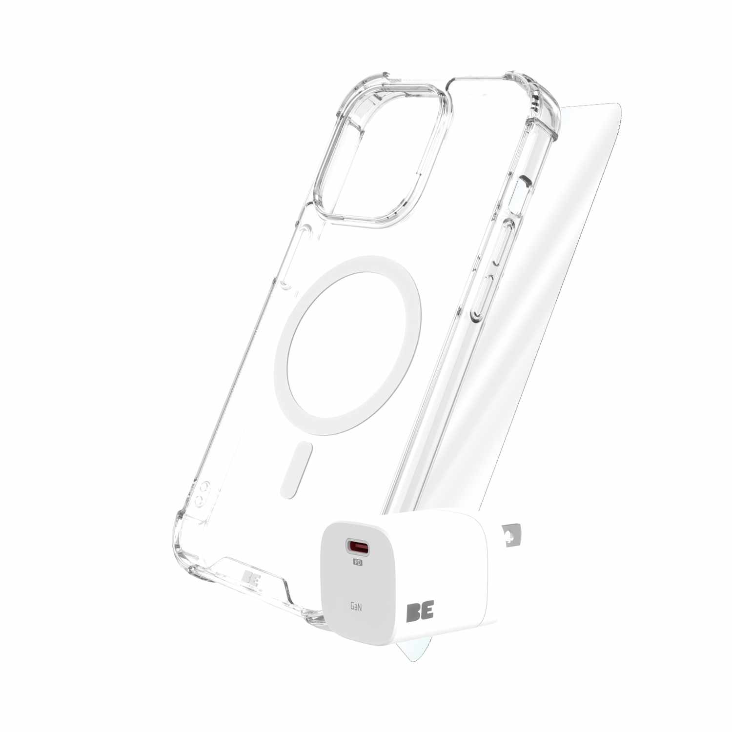 Blu Element Total Protection MagSafe Bundle for iPhone 13, iPhone 14, iPhone 16e, iPhone 17e