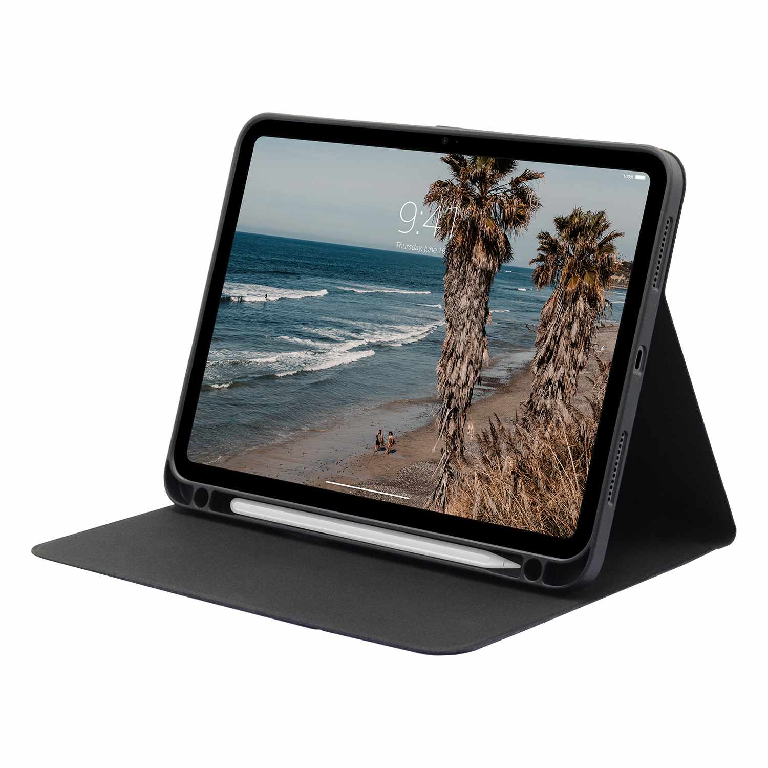 UAG Standard Issue Folio Case Black for iPad 11 2025, iPad 10