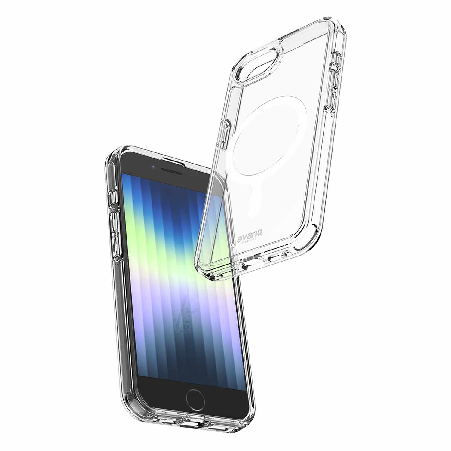 Avana Frost Cosmic MagSafe Case Violet for iPhone 16e, iPhone 17e