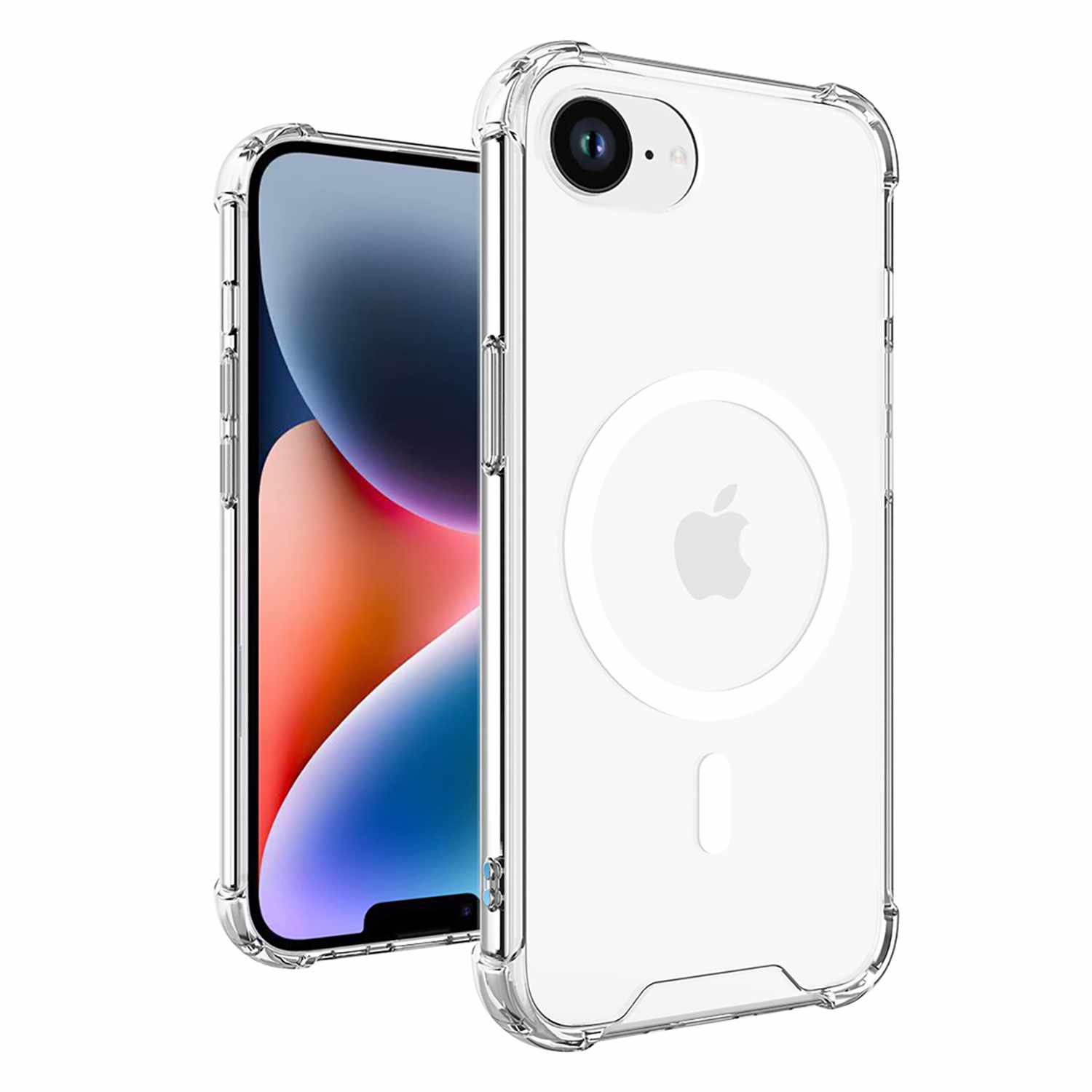 Blu Element Dropzone Rugged MagSafe Case Clear for iPhone 16e, iPhone 17e