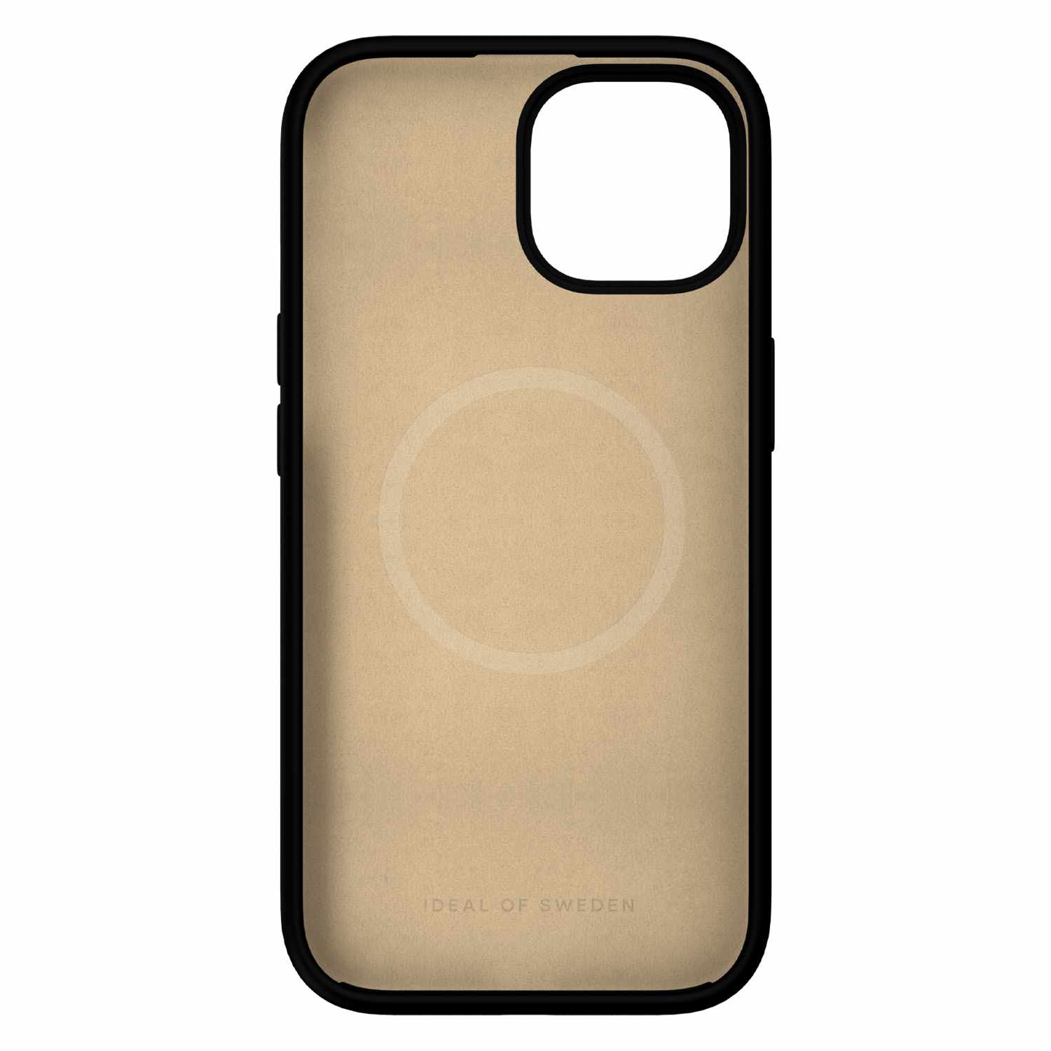 Ideal of Sweden Silicone Case MagSafe Black for iPhone 13, iPhone 14, iPhone 15, iPhone 16e, iPhone 17e