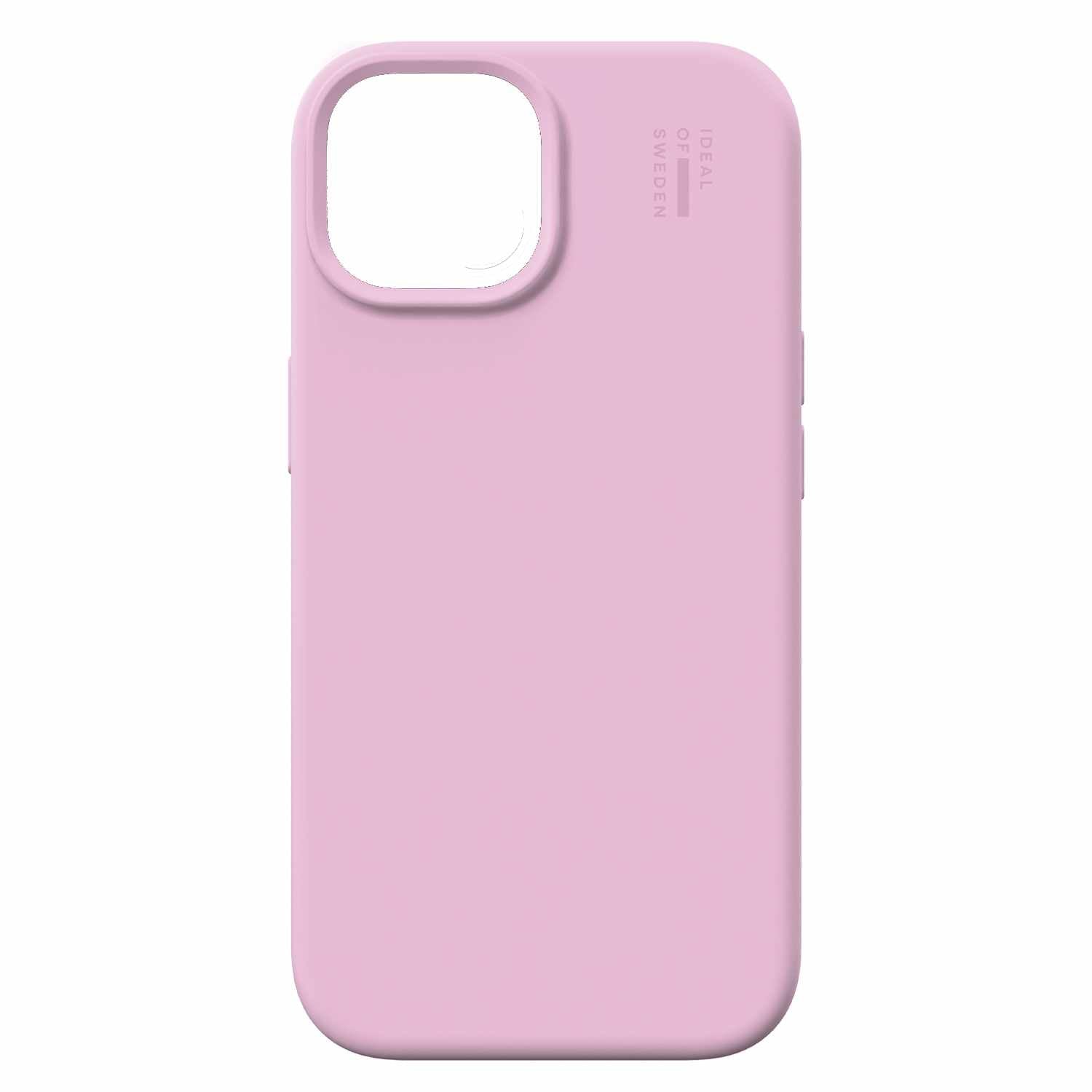 Ideal of Sweden Silicone Case MagSafe Bubblegum Pink for iPhone 13, iPhone 14, iPhone 15, iPhone 16e, iPhone 17e