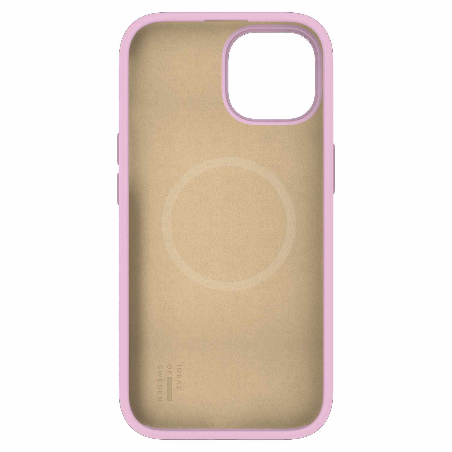 Ideal of Sweden Silicone Case MagSafe Bubblegum Pink for iPhone 13, iPhone 14, iPhone 15, iPhone 16e, iPhone 17e