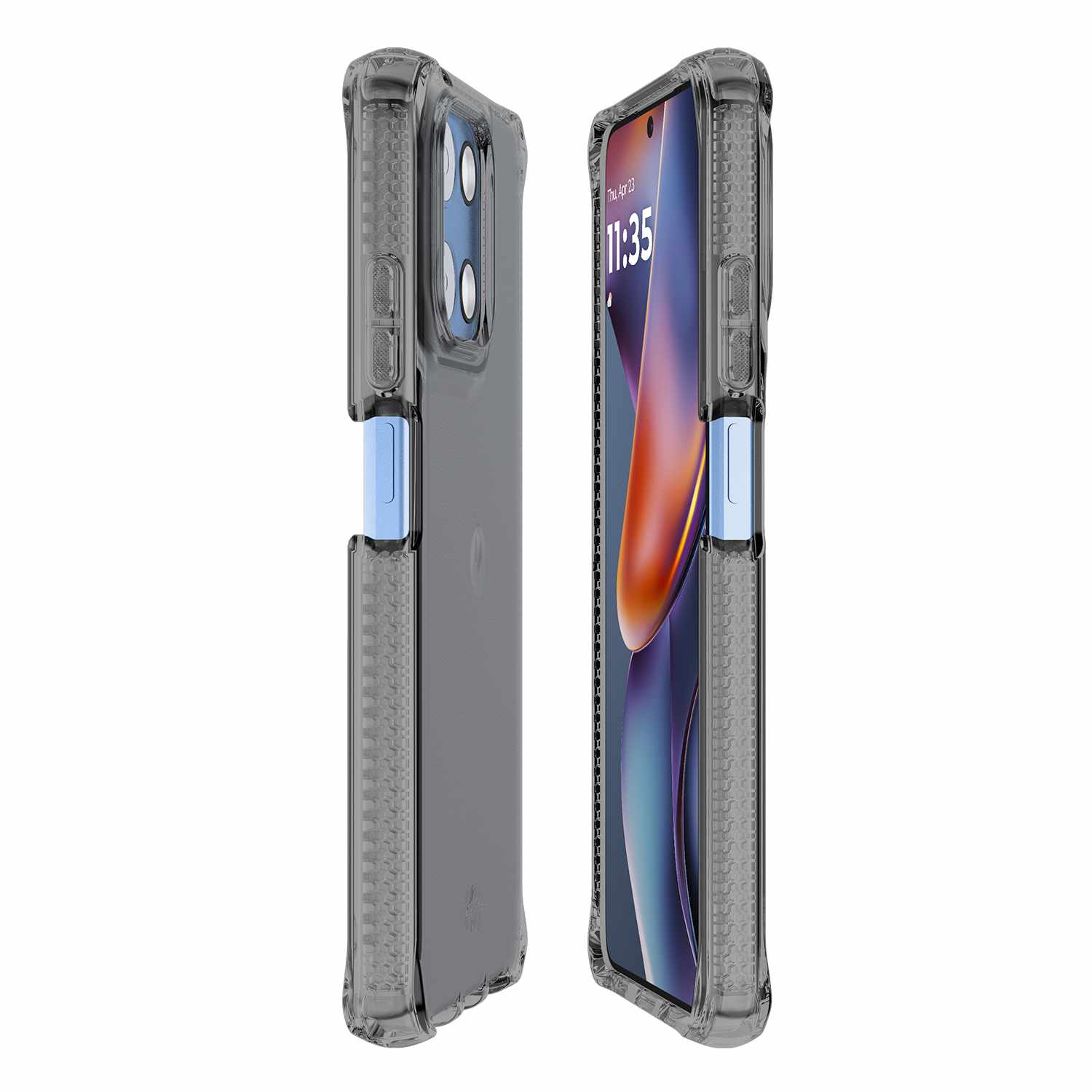 ITSKINS Spectrum_R Case Clear Smoke for Moto G 2025