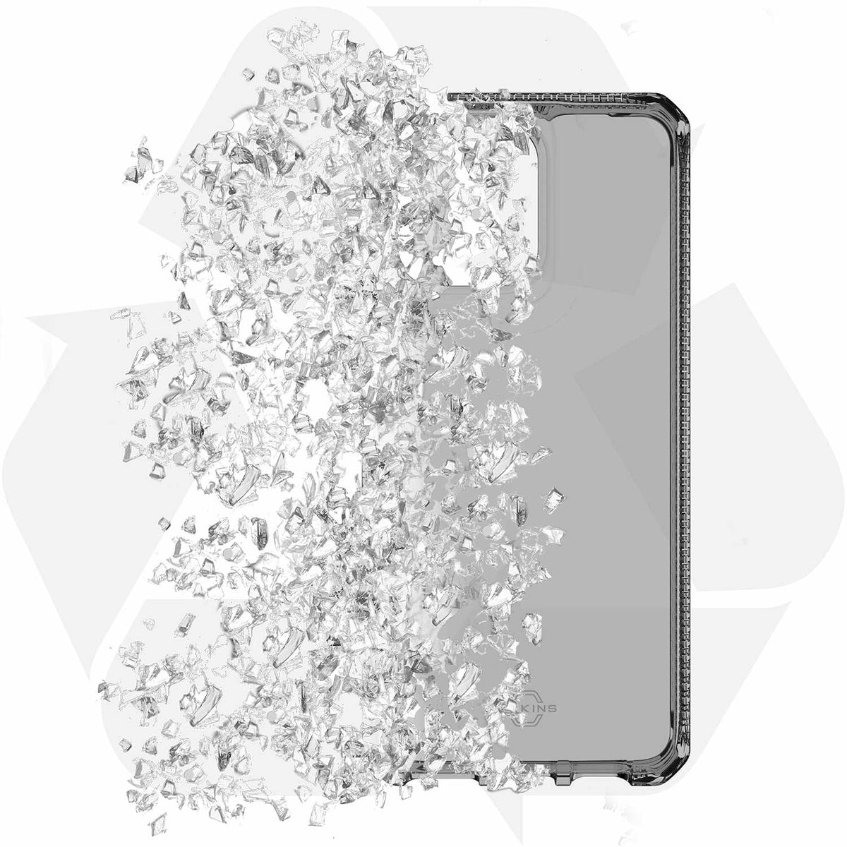 ITSKINS Spectrum_R Case Clear Smoke for Moto G 2025