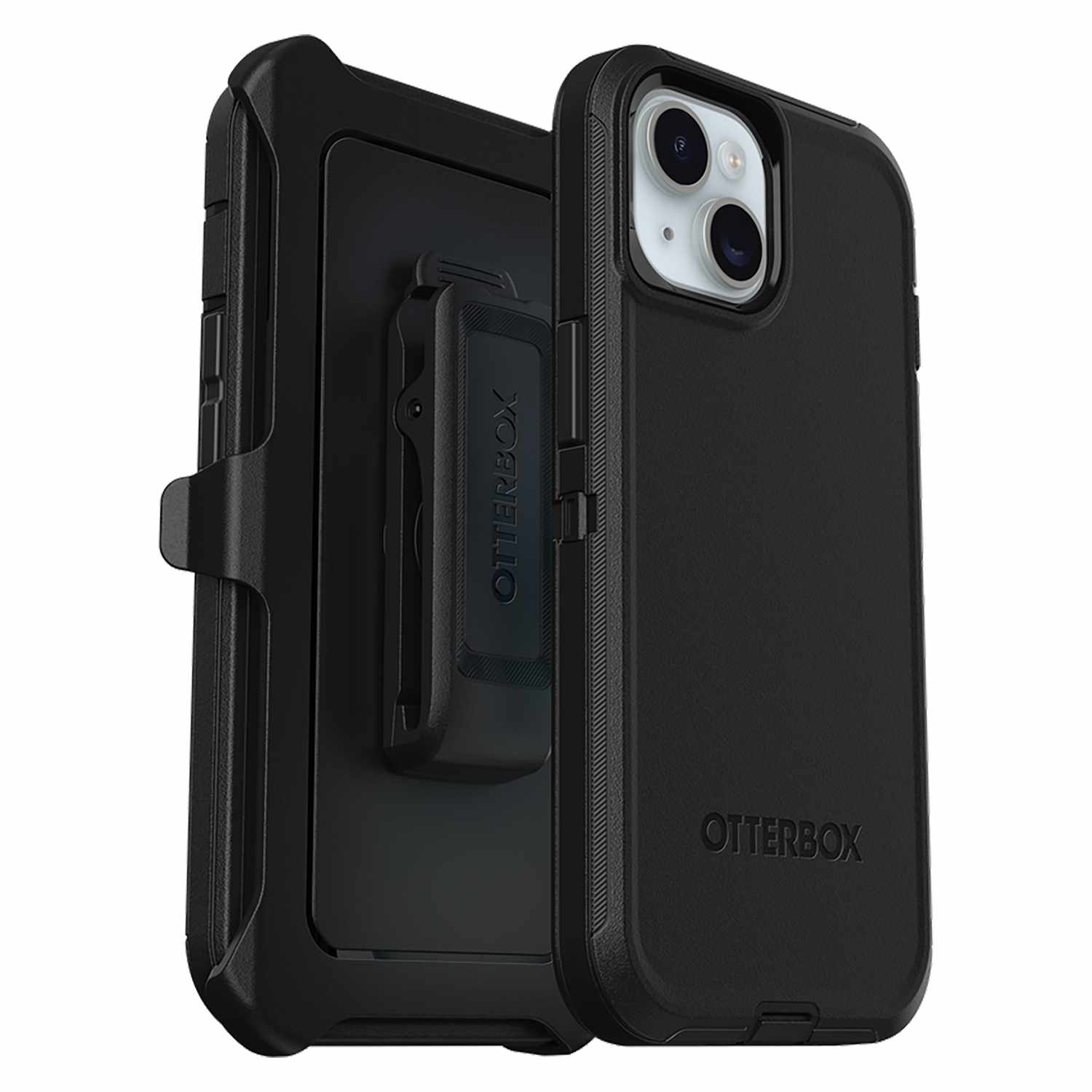 OtterBox Defender MagSafe Case Bulk Packaging Black for iPhone 13, iPhone 14, iPhone 15, iPhone 16e