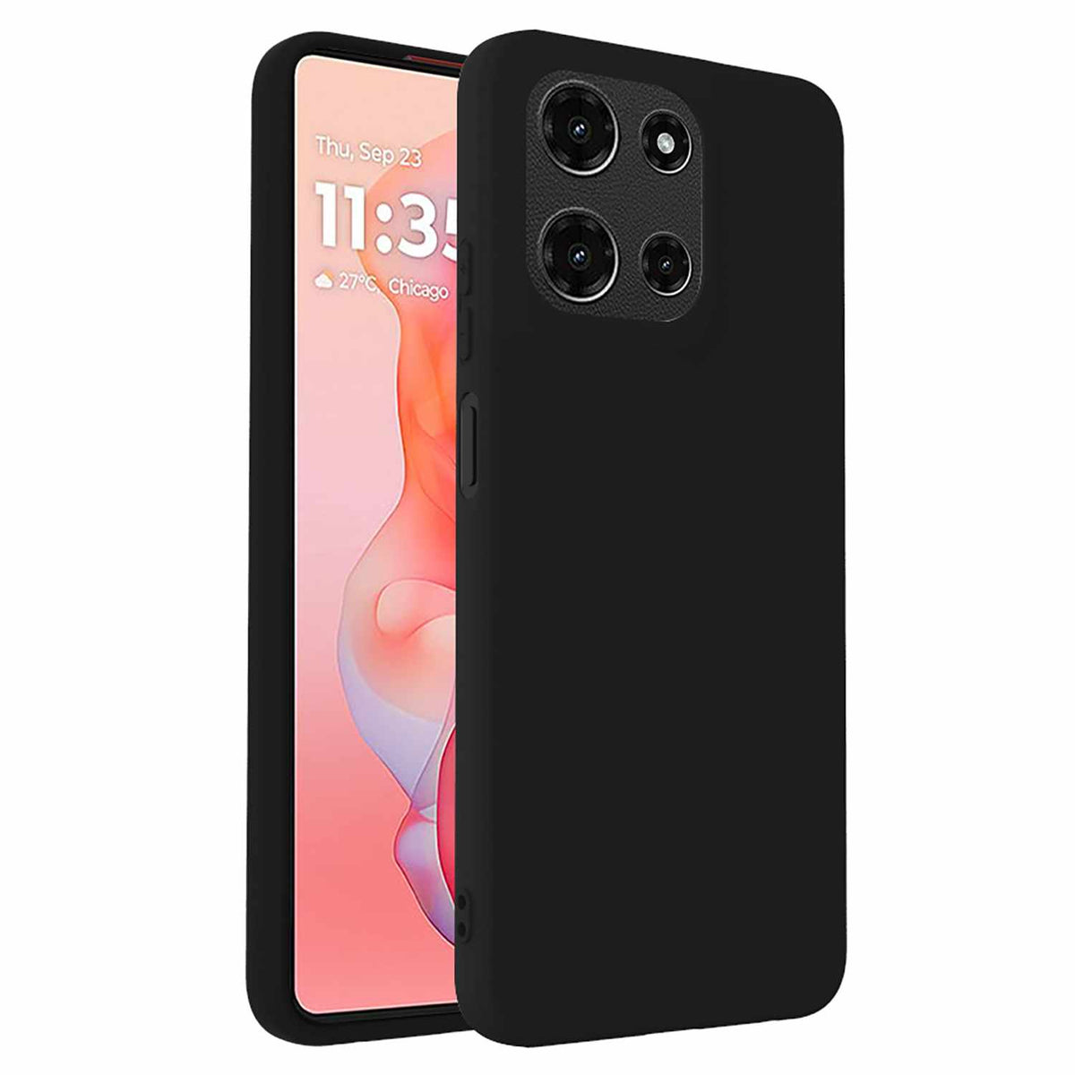 Blu Element Gel Skin Case Black for Moto G 2025