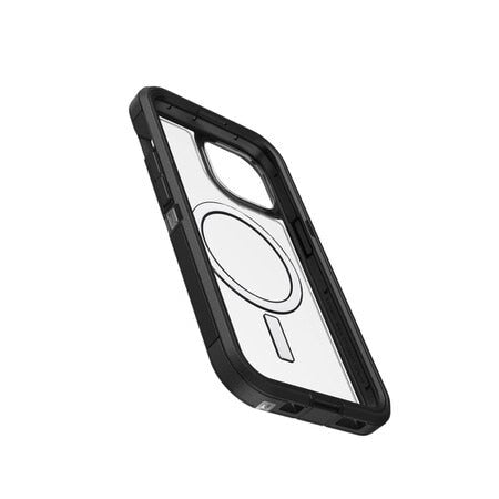 OtterBox Defender Pro XT Clear MagSafe Case Dark Side for iPhone 13, iPhone 14, iPhone 15, iPhone 16e, iPhone 17e