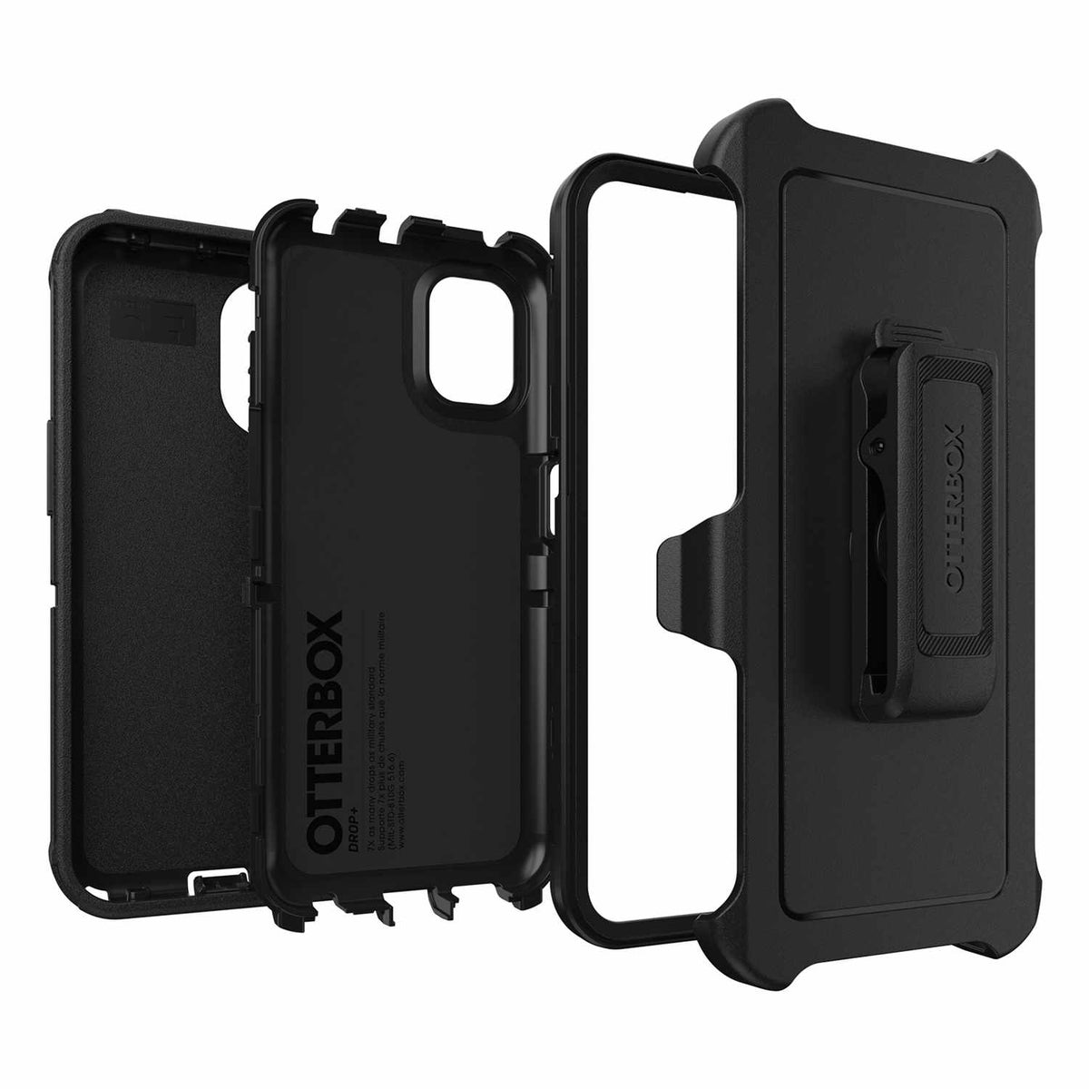 OtterBox Defender Pro Case with Holster Bulk Packaging Black for Galaxy XCover7 Pro