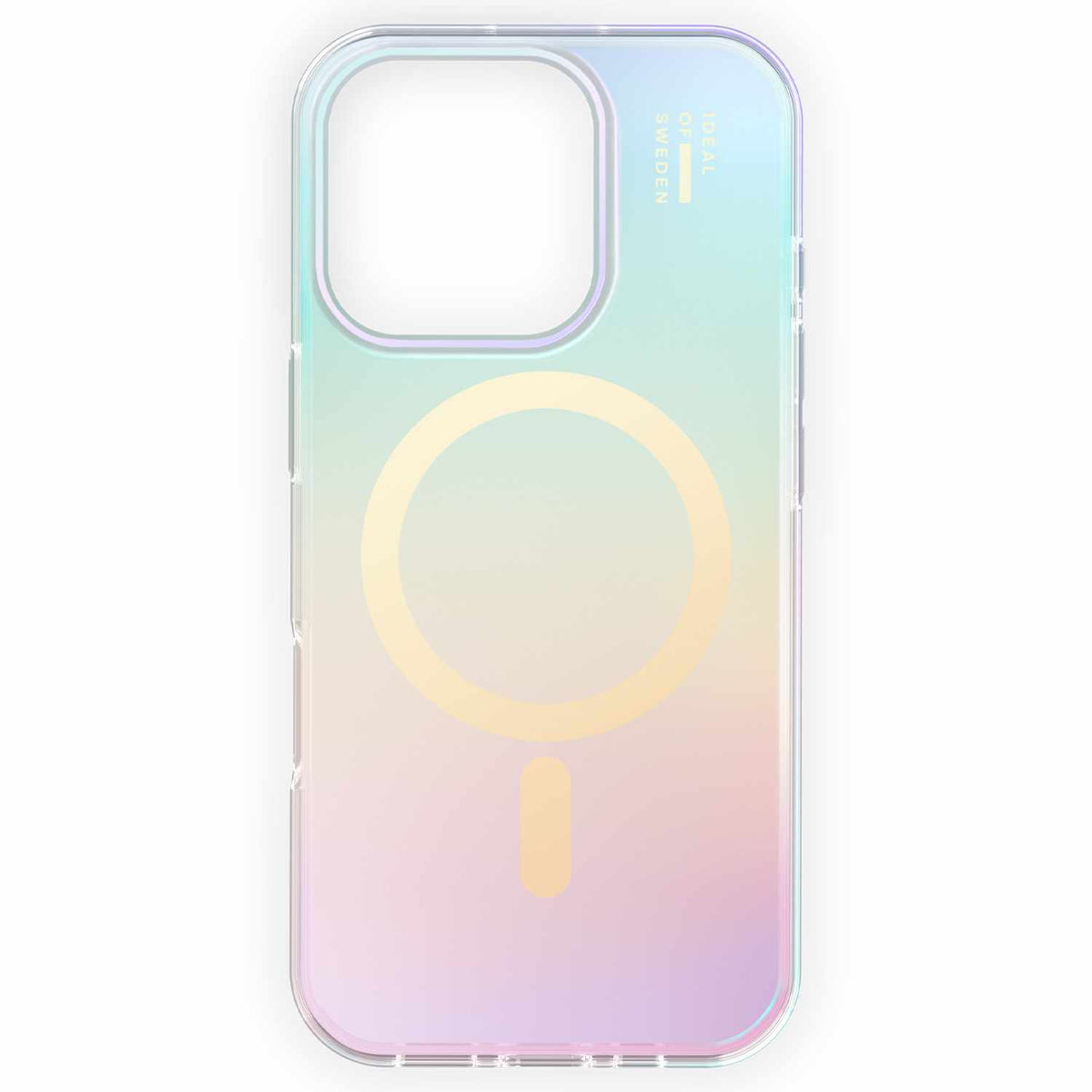 Ideal of Sweden Clear Case Mid MagSafe Shimmer for iPhone 13, iPhone 14, iPhone 15, iPhone 16e, iPhone 17e