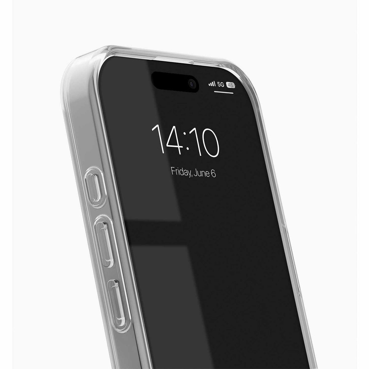 Ideal of Sweden Clear Case Mid MagSafe Shimmer for iPhone 13, iPhone 14, iPhone 15, iPhone 16e, iPhone 17e