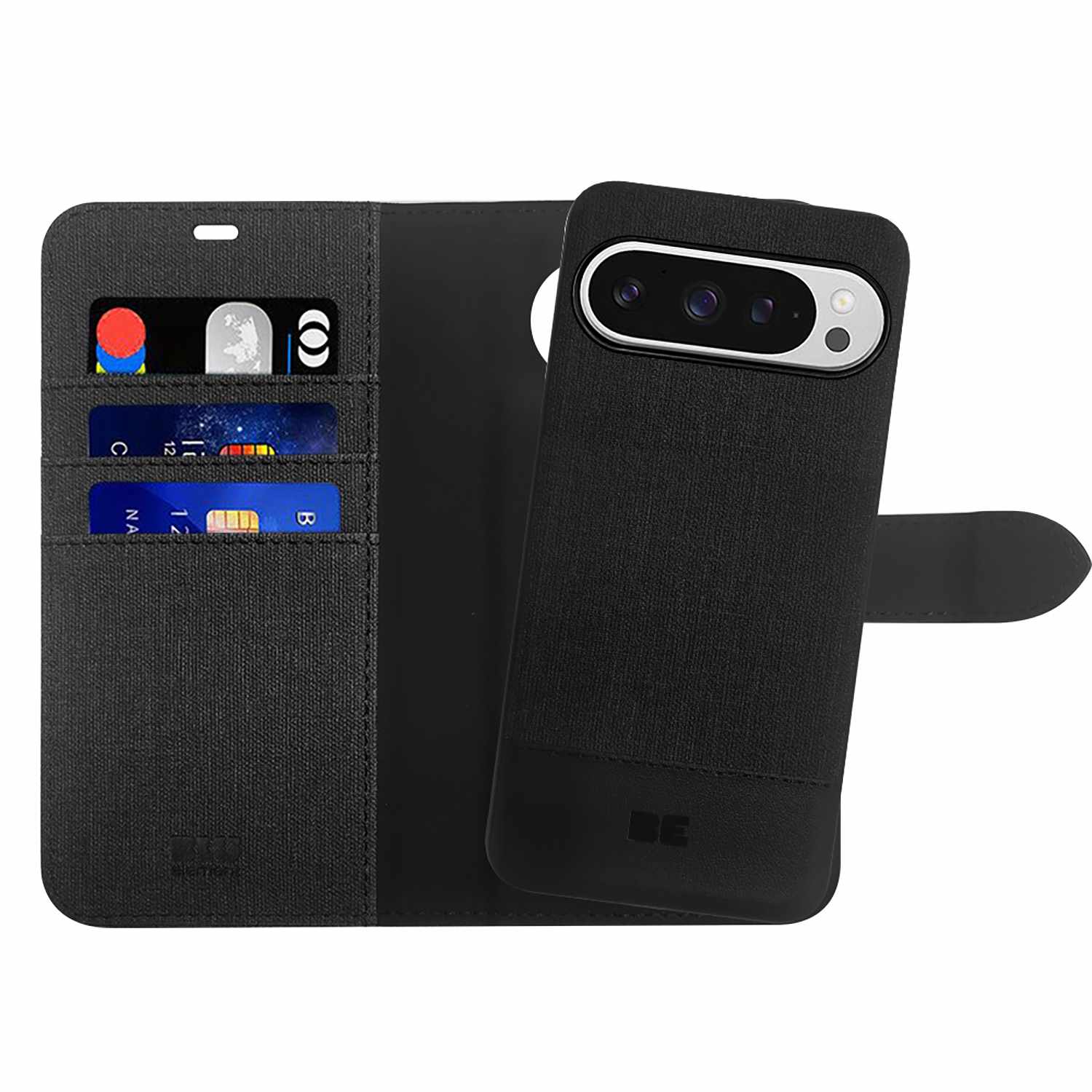 Blu Element Folio 2-in-1 Case Black for Pixel 10 Pro XL
