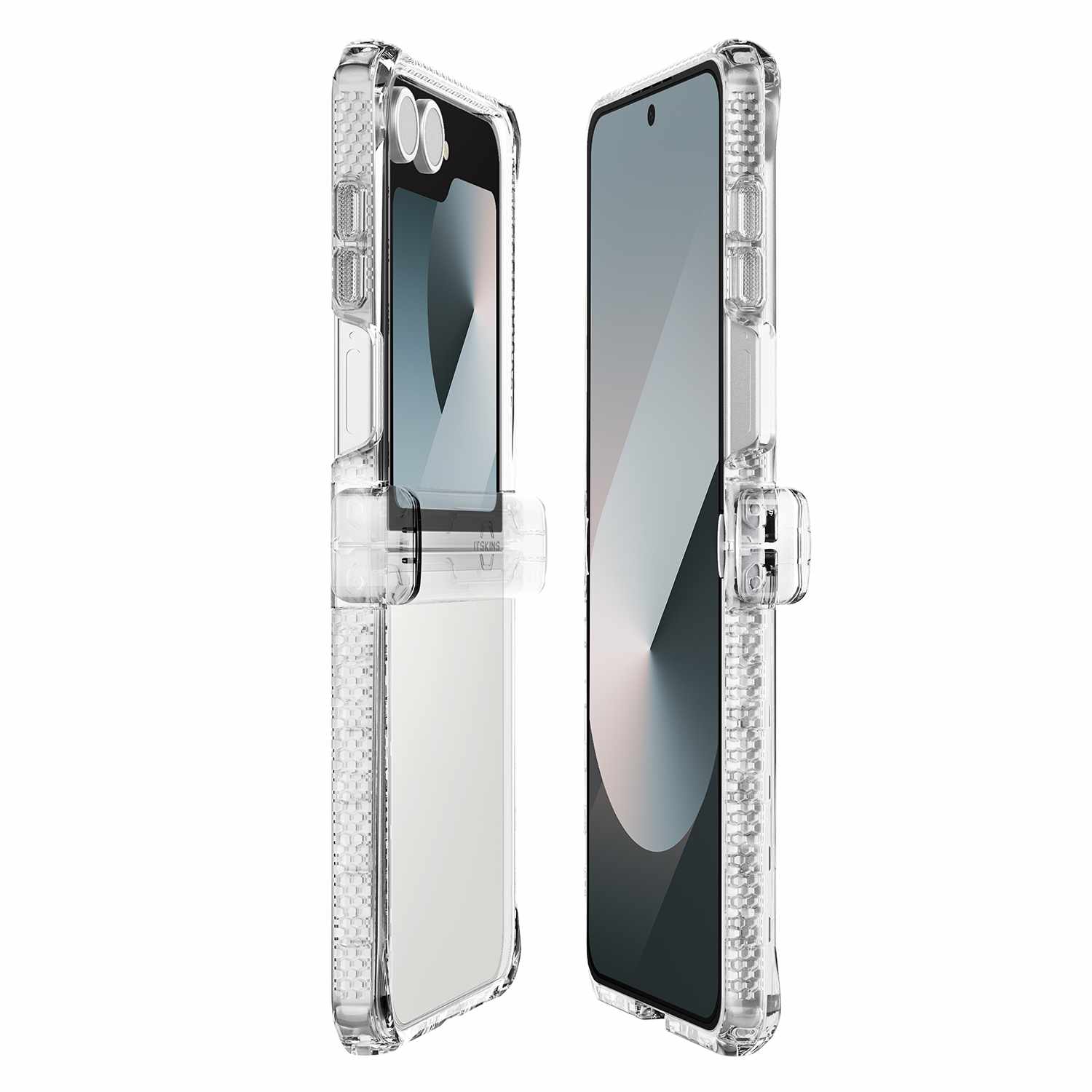 ITSKINS Hybrid_R Case Hinge Clear for Galaxy Z Flip7
