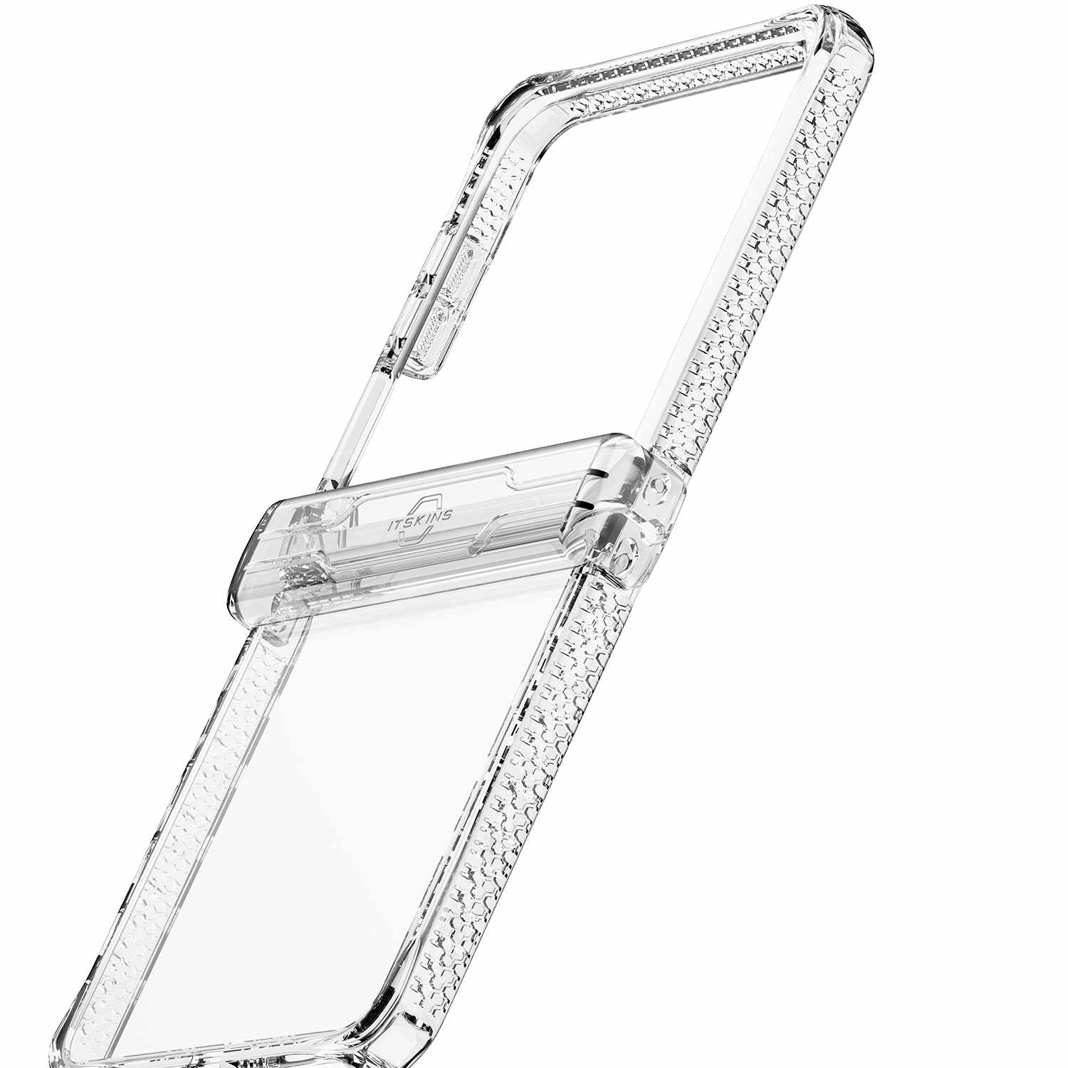 ITSKINS Hybrid_R Case Hinge Clear for Galaxy Z Flip7
